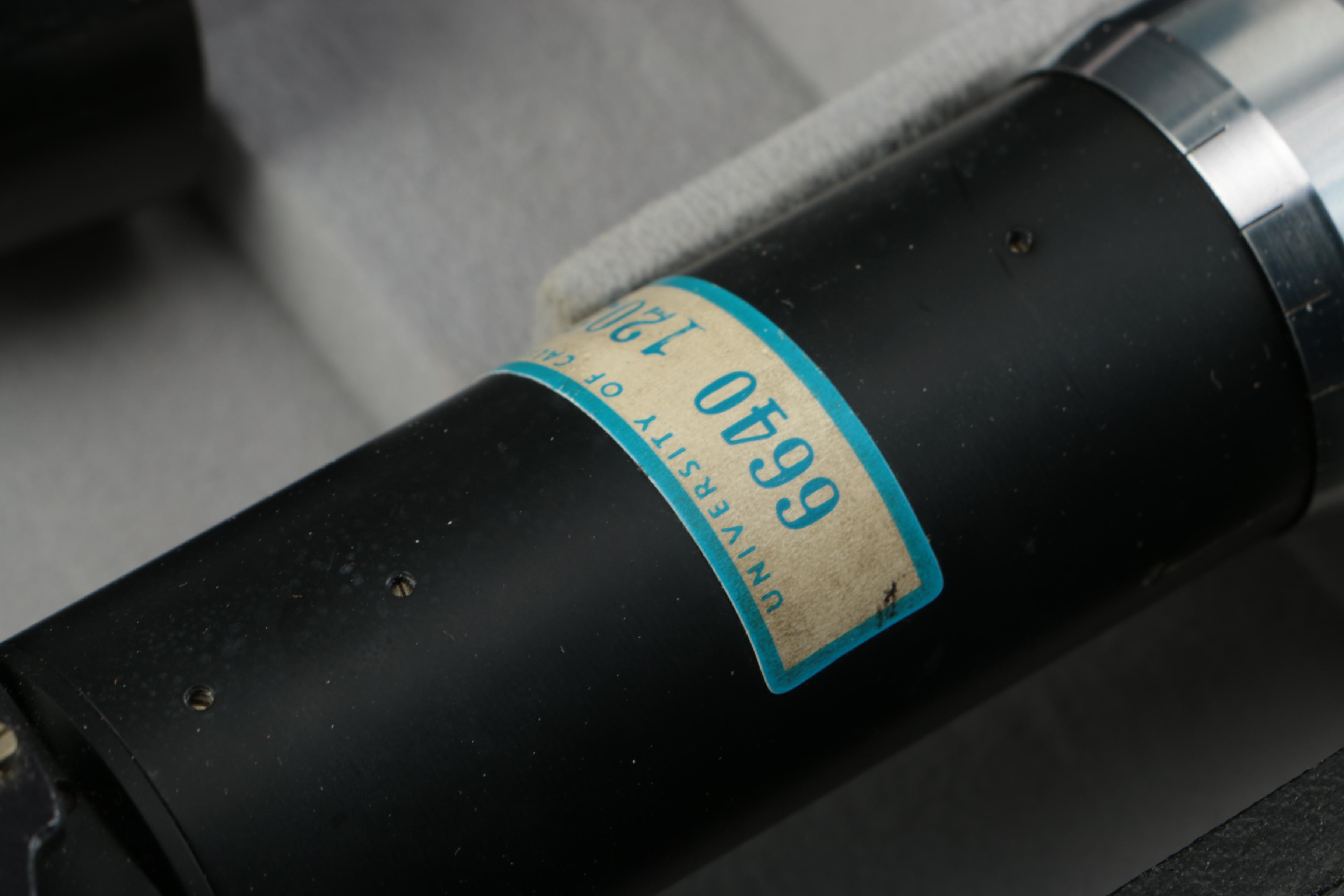 Vintage Carl Zeiss Jena Microscope Parts with Honeywell Camera Flash