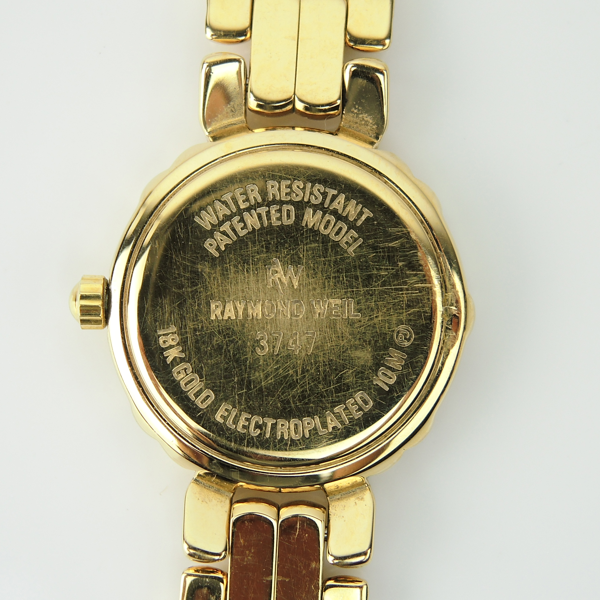 Raymond Weil Geneve 18K Gold Plated Watch