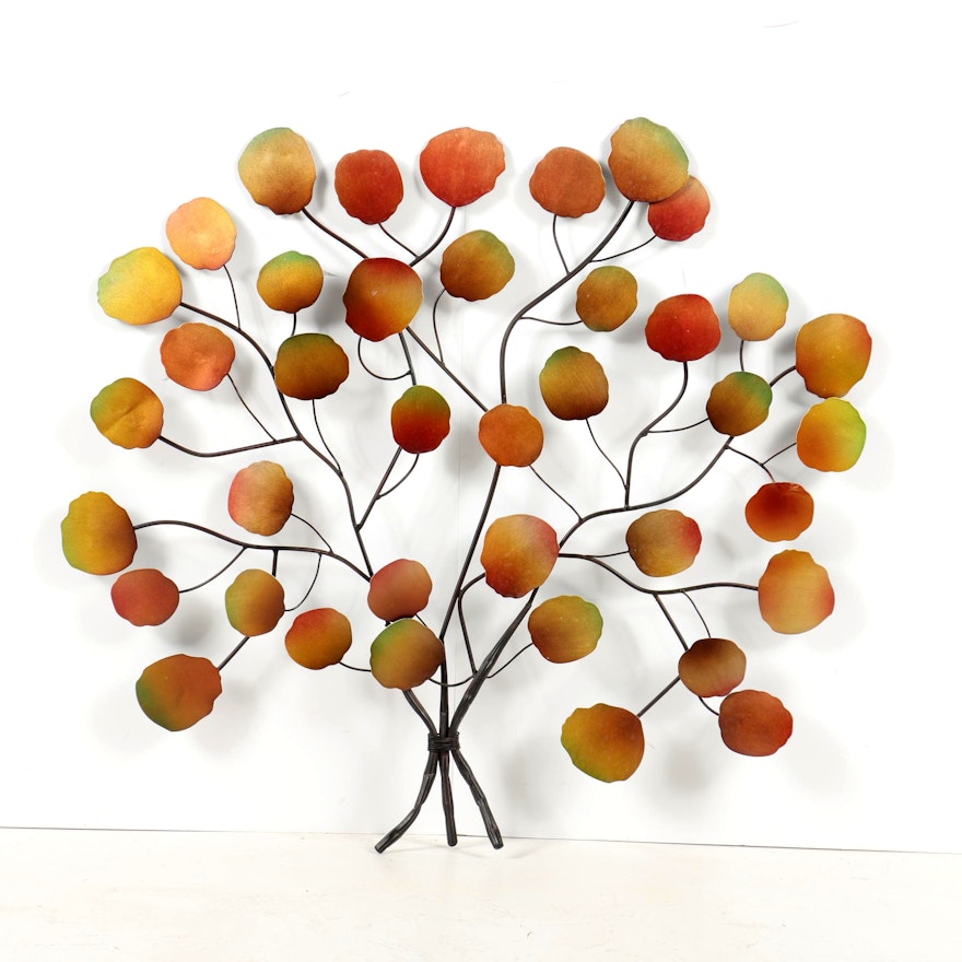 Decorative Metal Wall Hanging of Abstract Tree