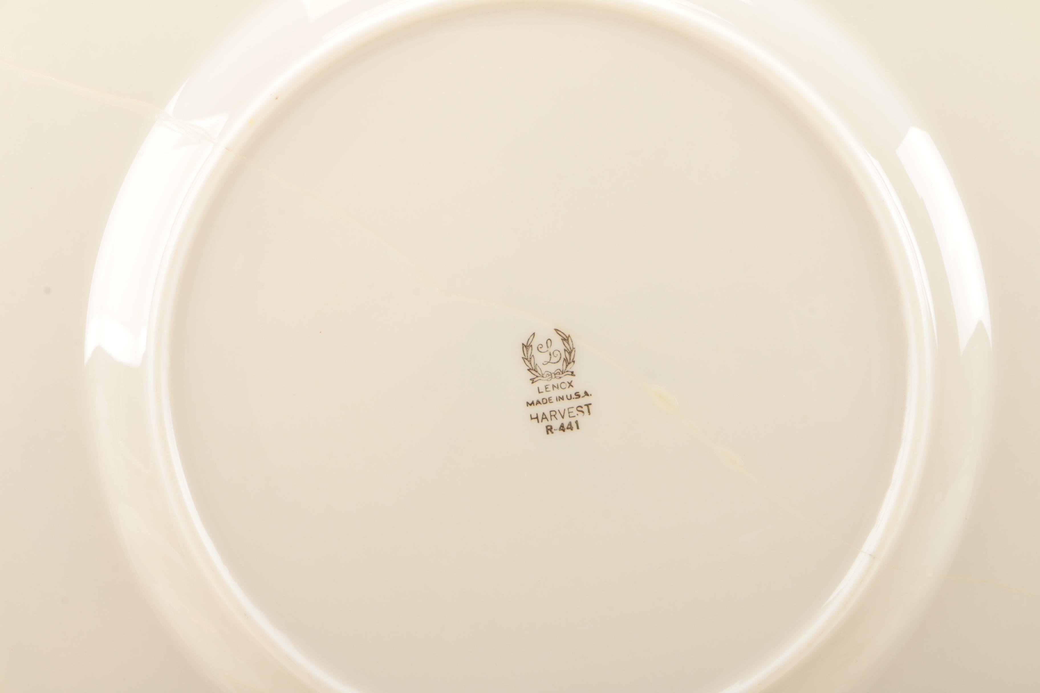 Vintage Lenox "Harvest" Tableware