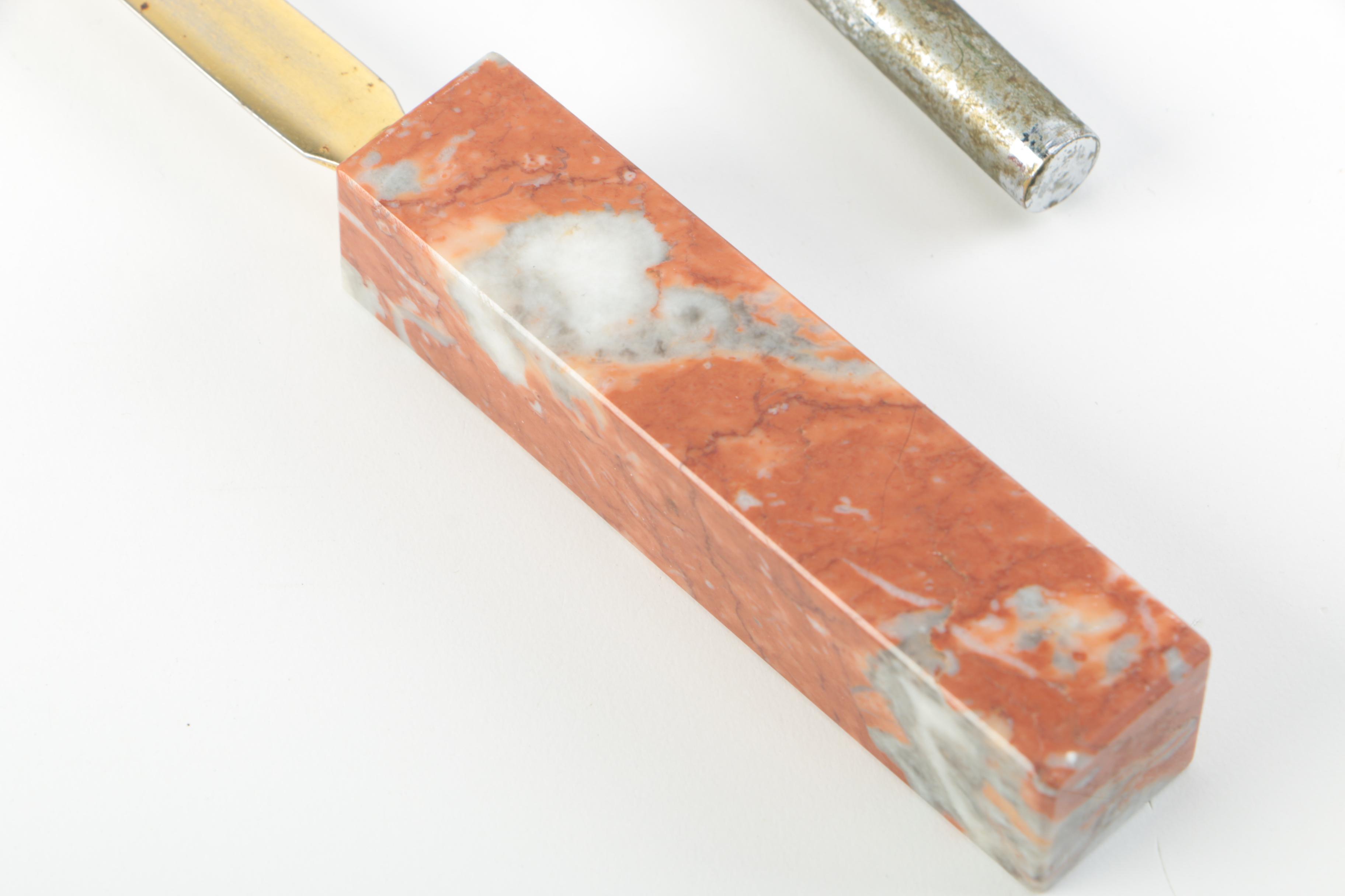 Office Decor including Marble Letter Opener