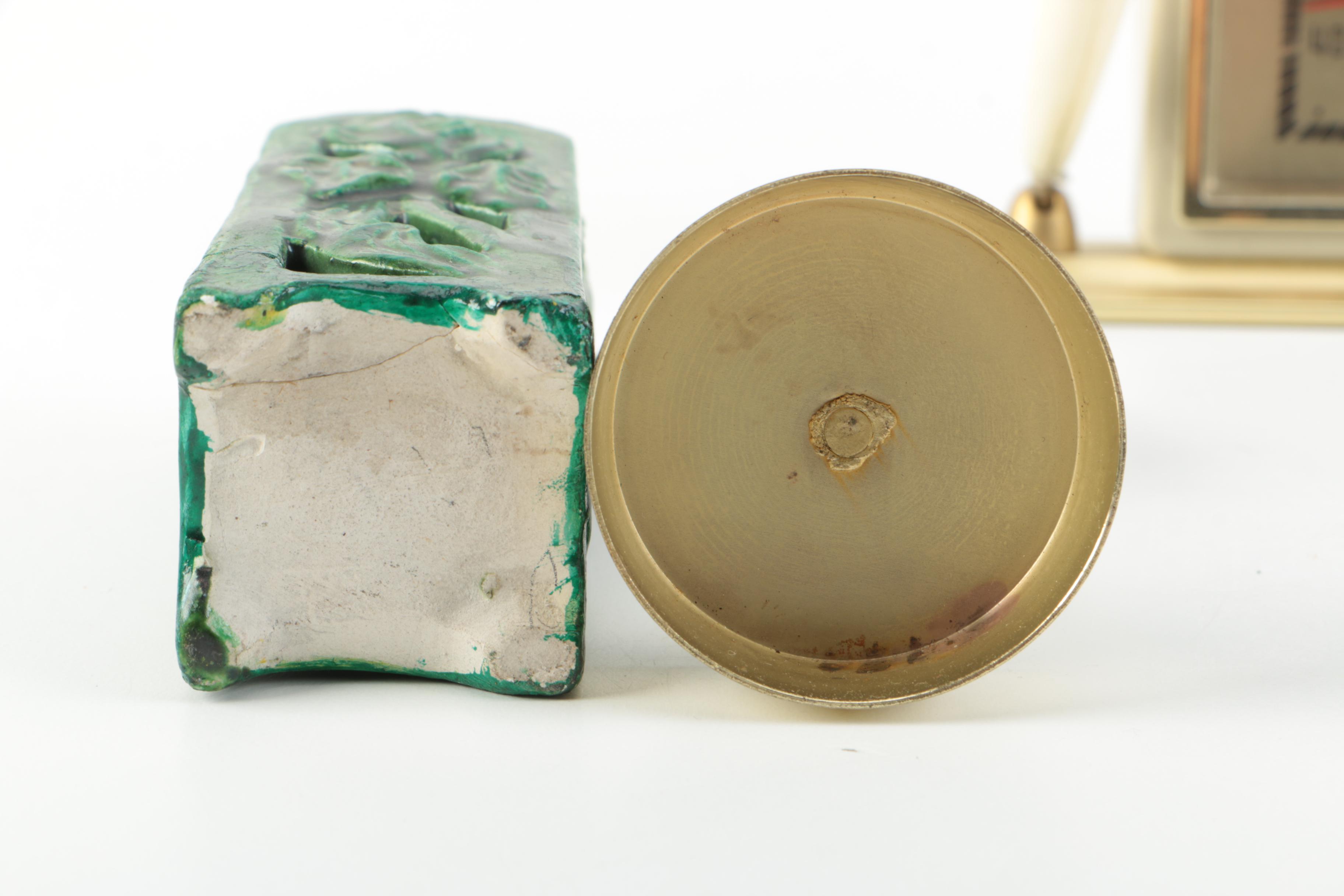 Office Decor including Marble Letter Opener