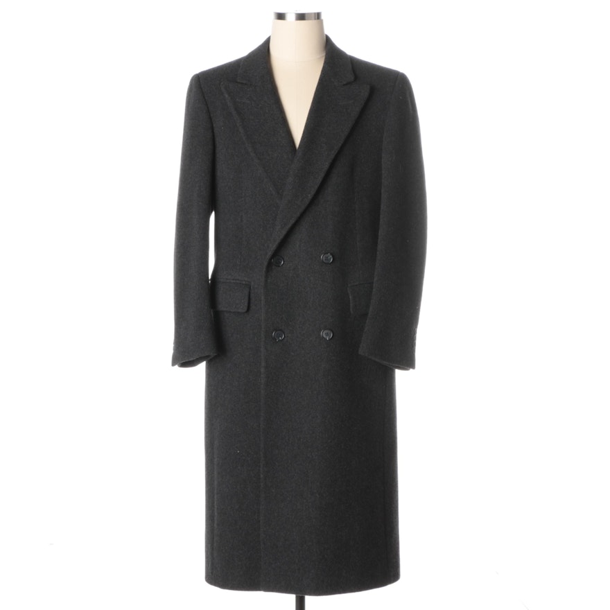 Men's Christian Dior Wool Overcoat