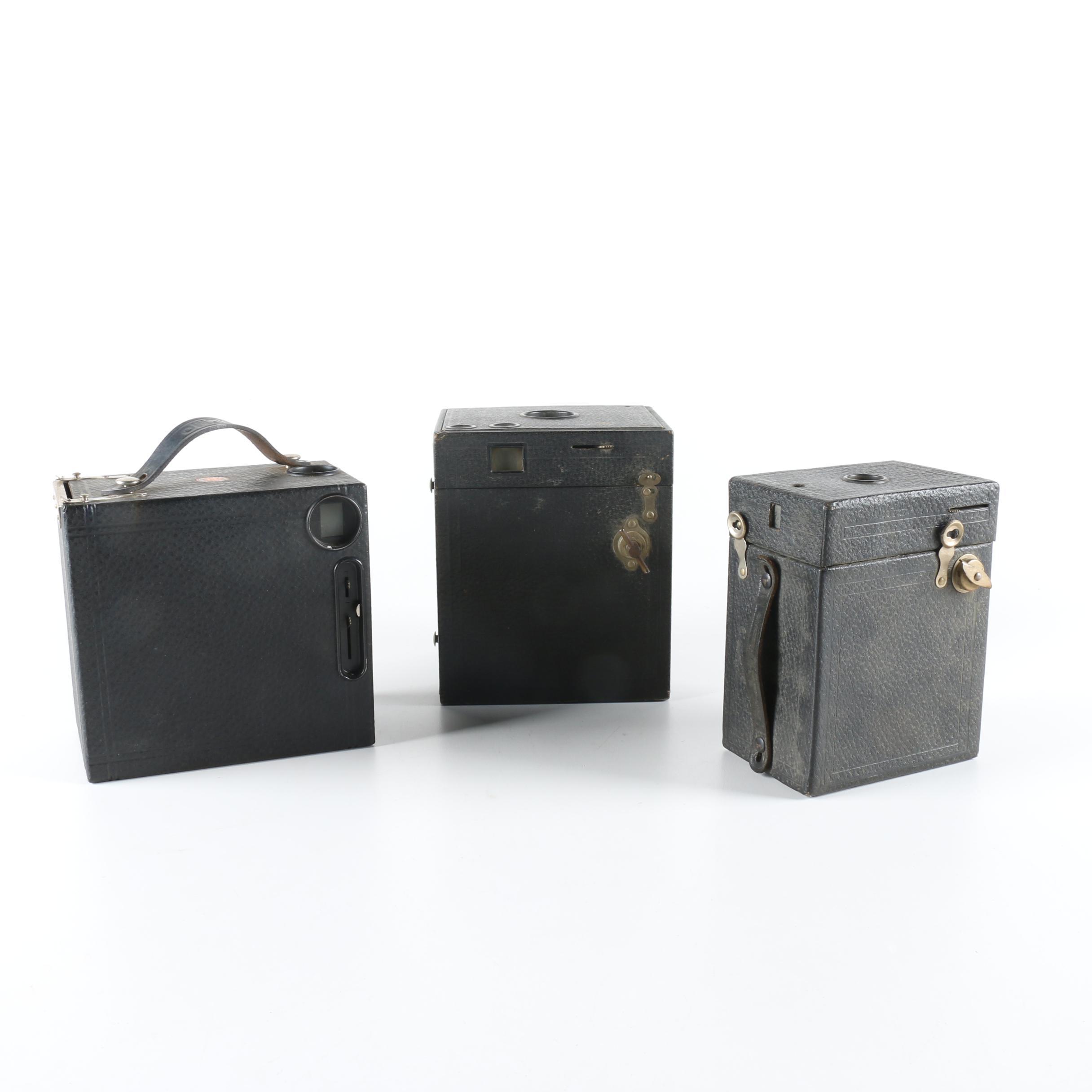Kodak Premo Junior No. 1A, Other Vintage Box Cameras