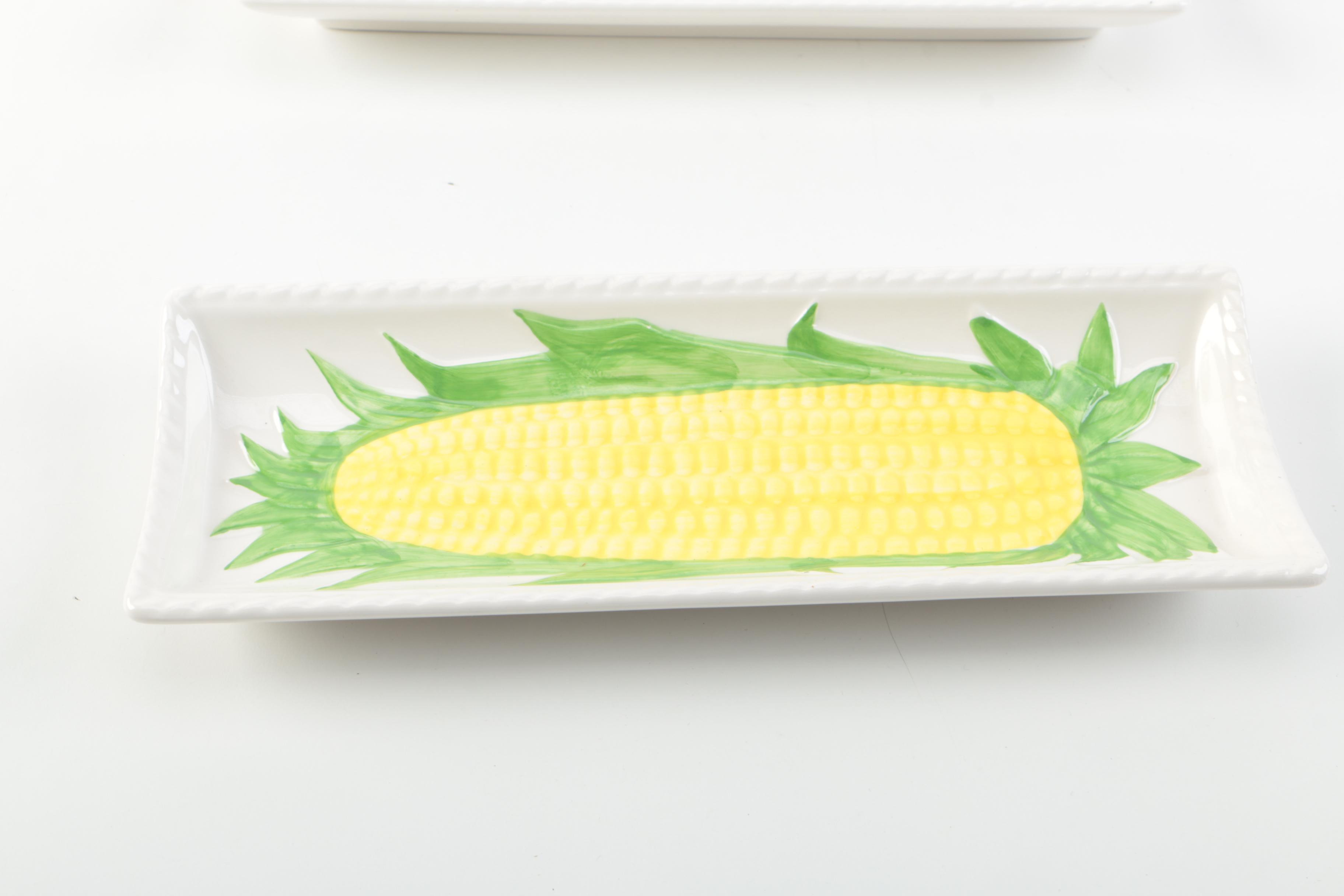 Ceramic Corncob Tableware