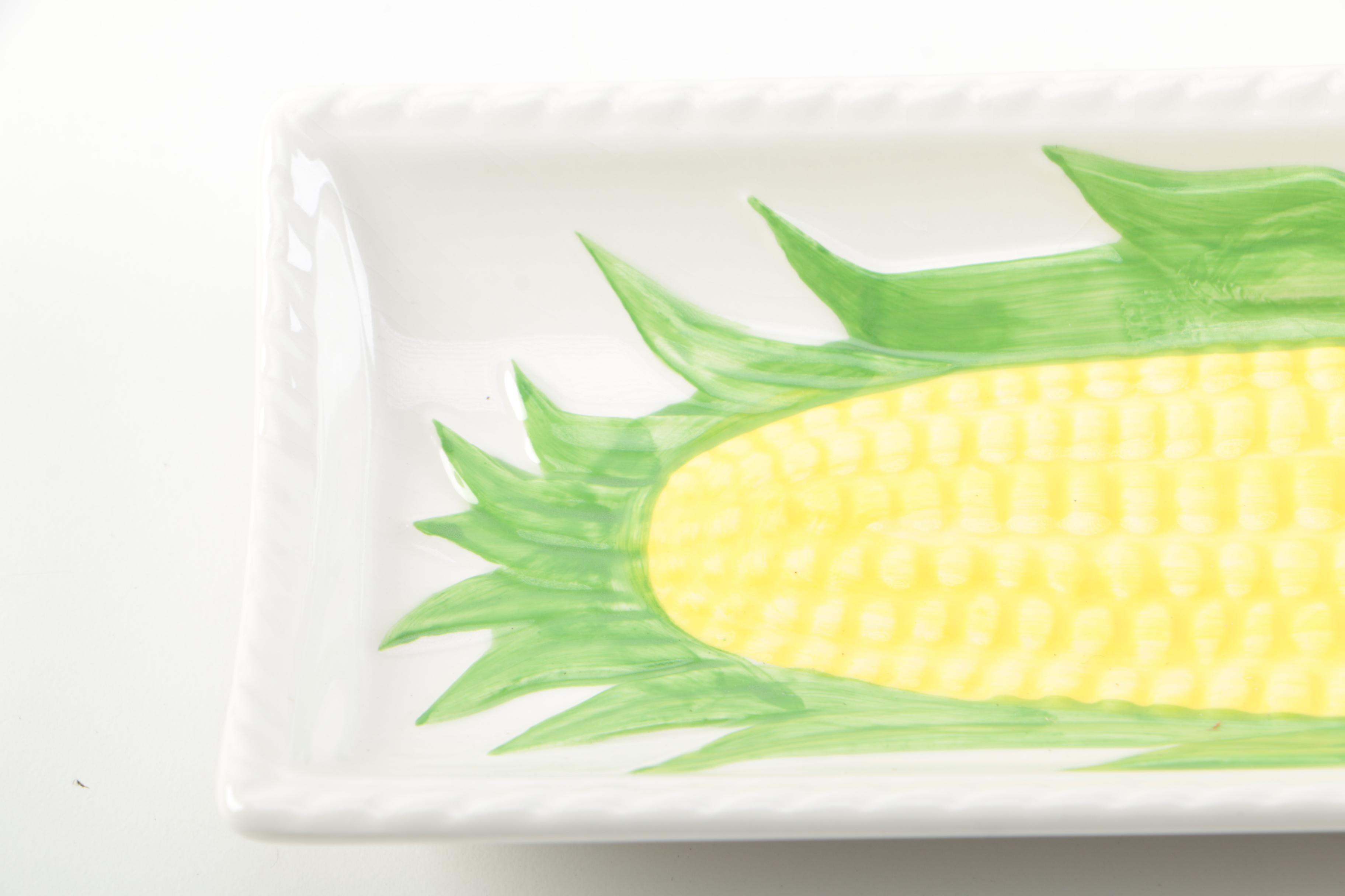 Ceramic Corncob Tableware