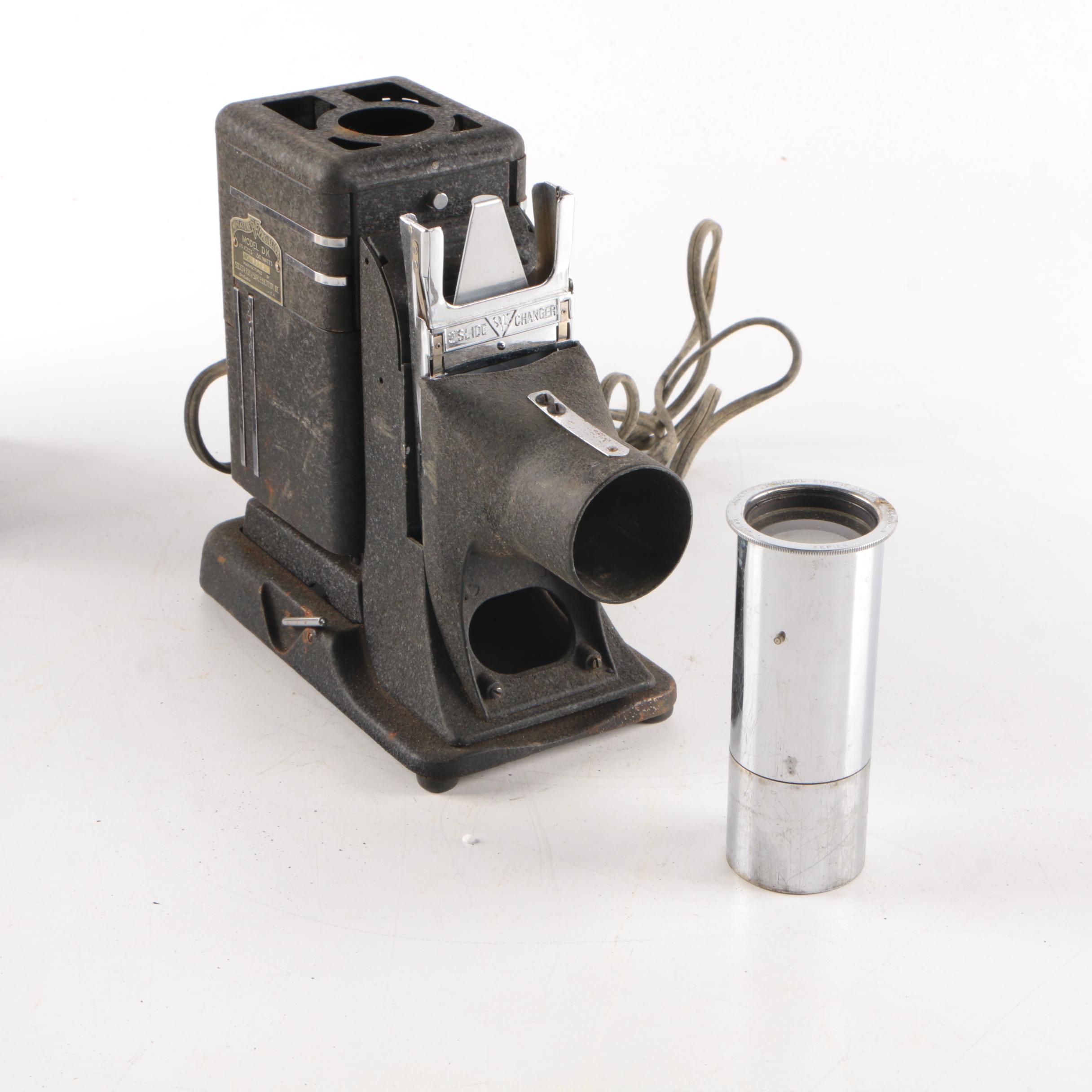 Vintage SVE Model DK Miniature Slide Projector