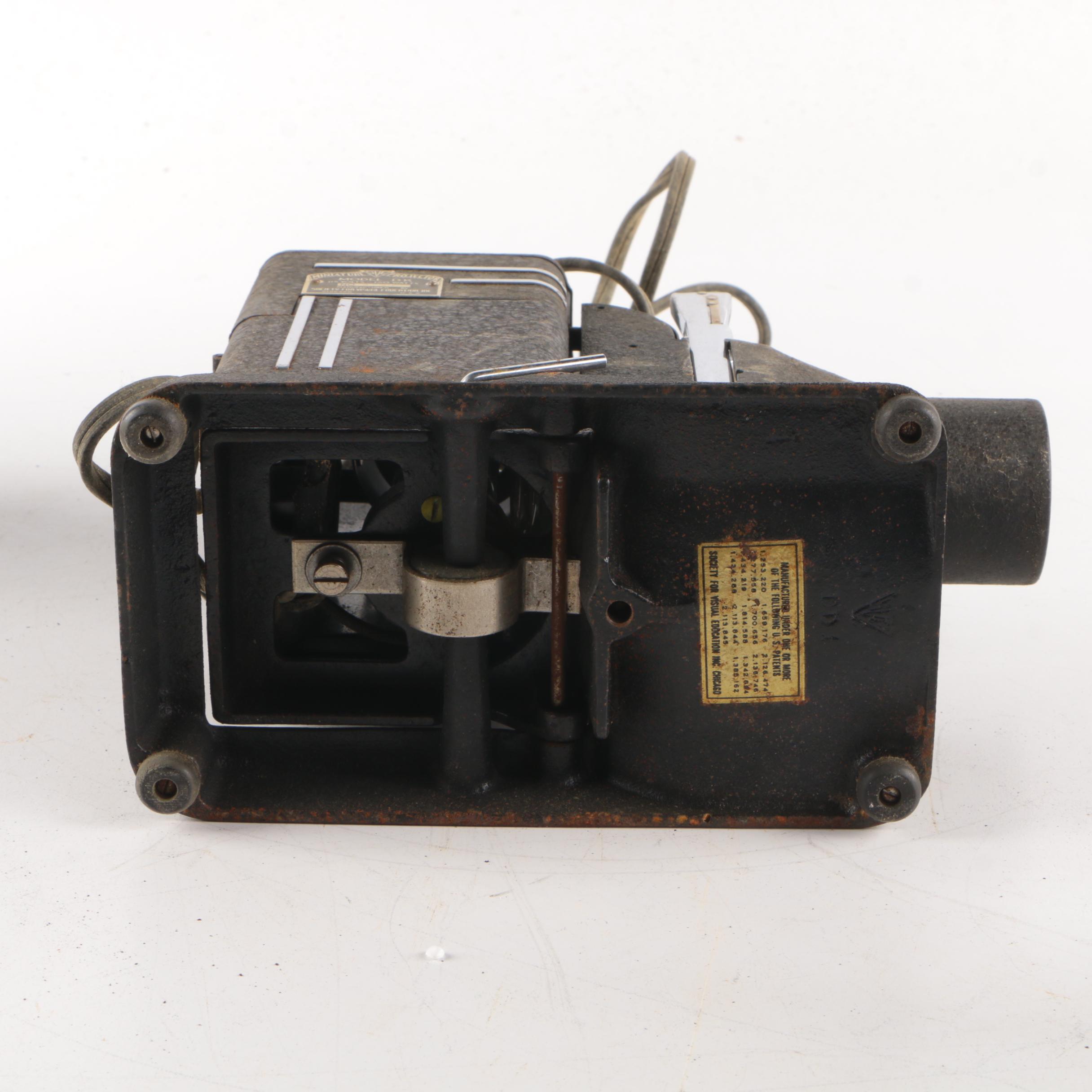 Vintage SVE Model DK Miniature Slide Projector