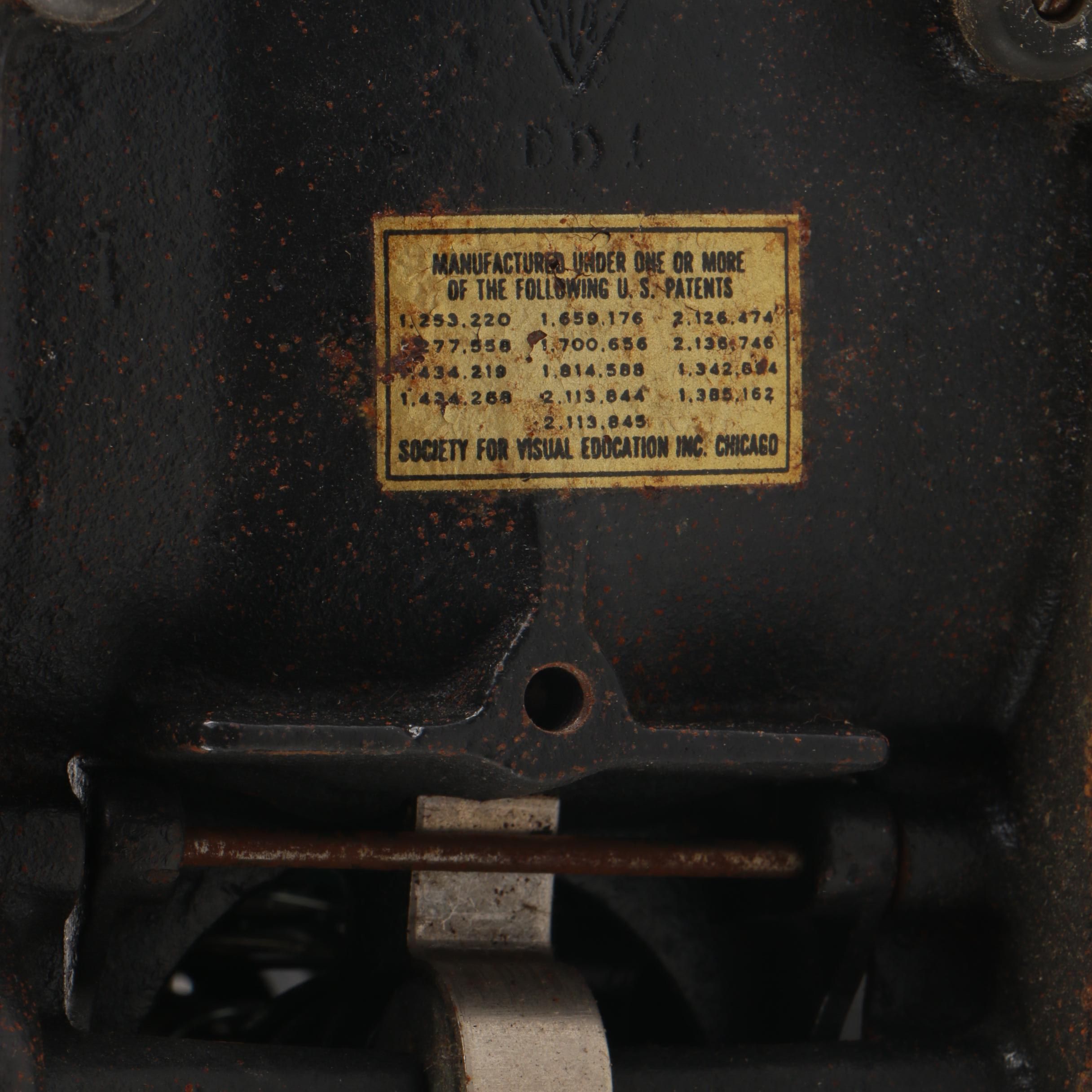 Vintage SVE Model DK Miniature Slide Projector