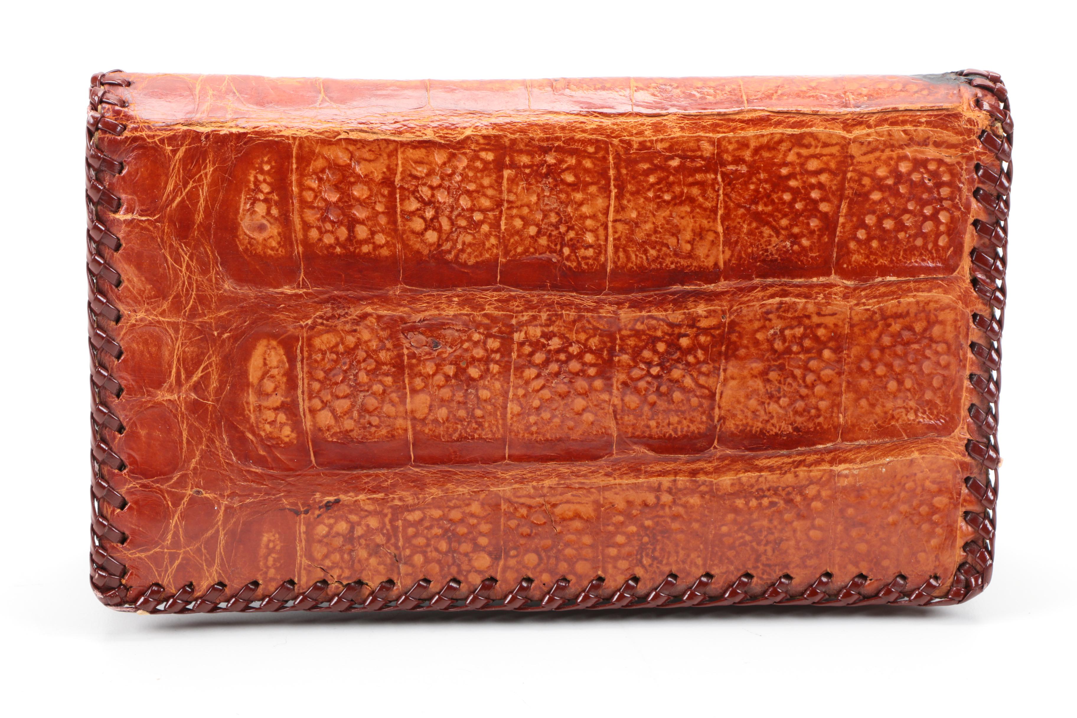 Vintage Leather Wallets Including Alligator