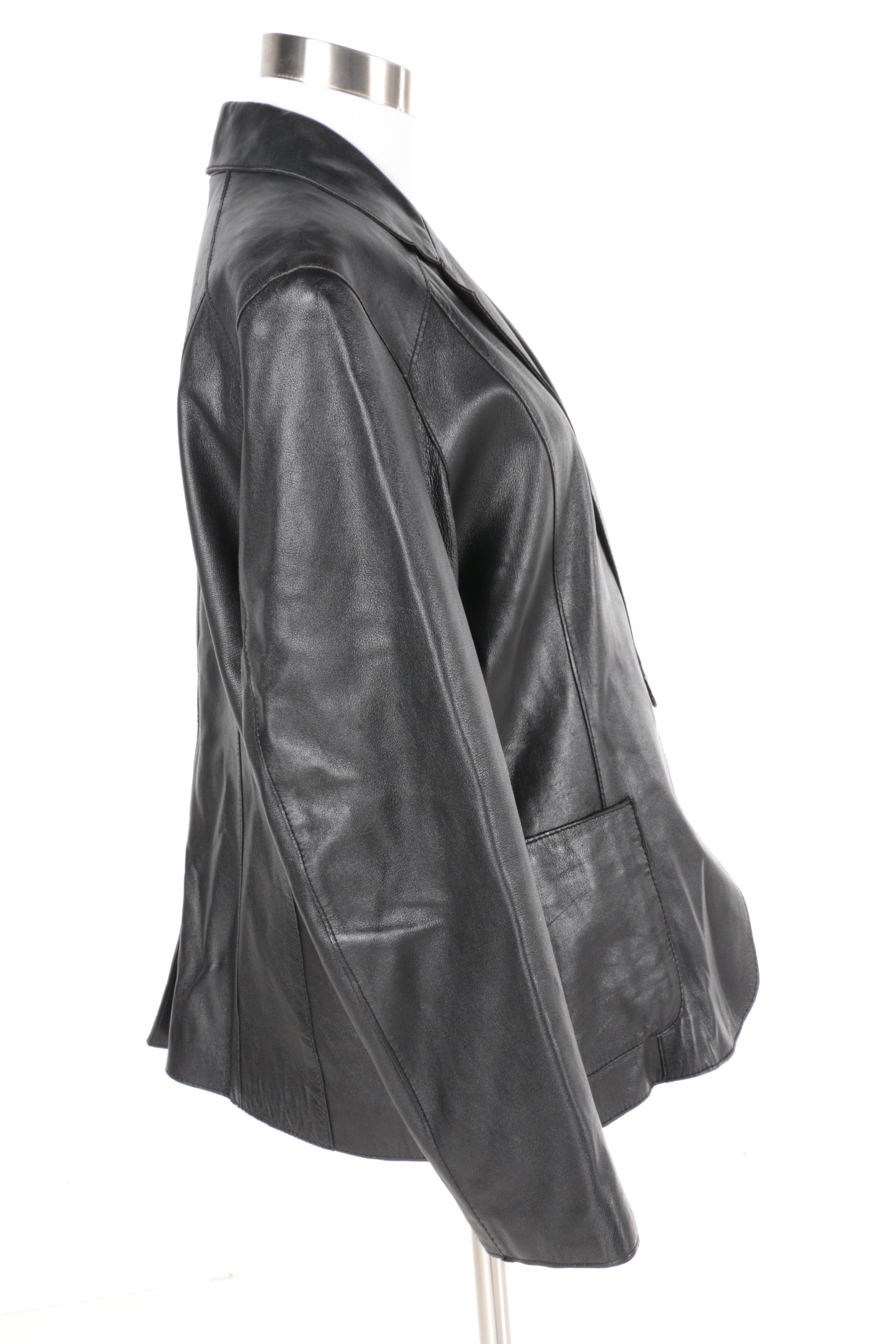 Carlo Ferre Women's Leather Jacket