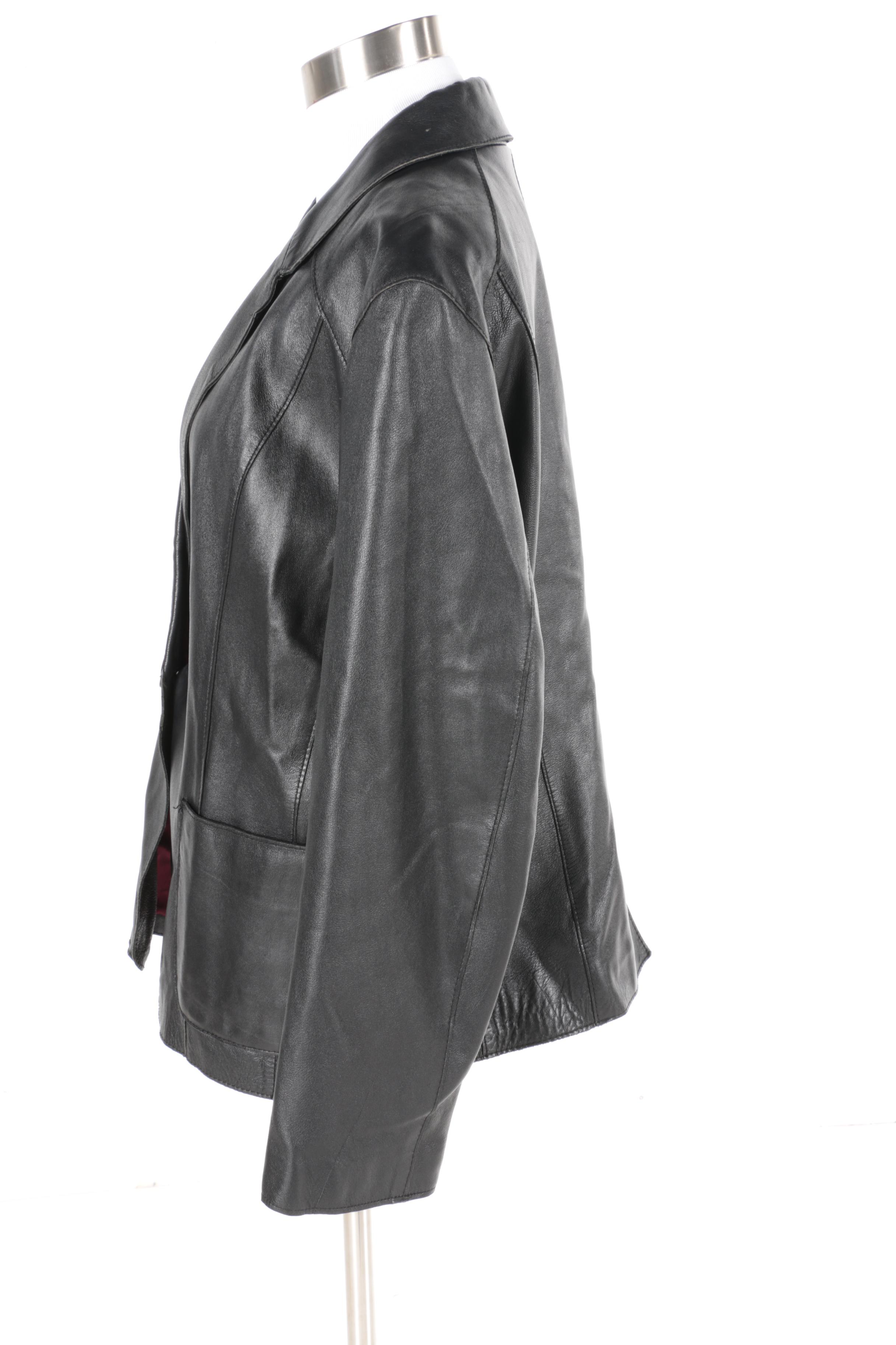 Carlo Ferre Women's Leather Jacket