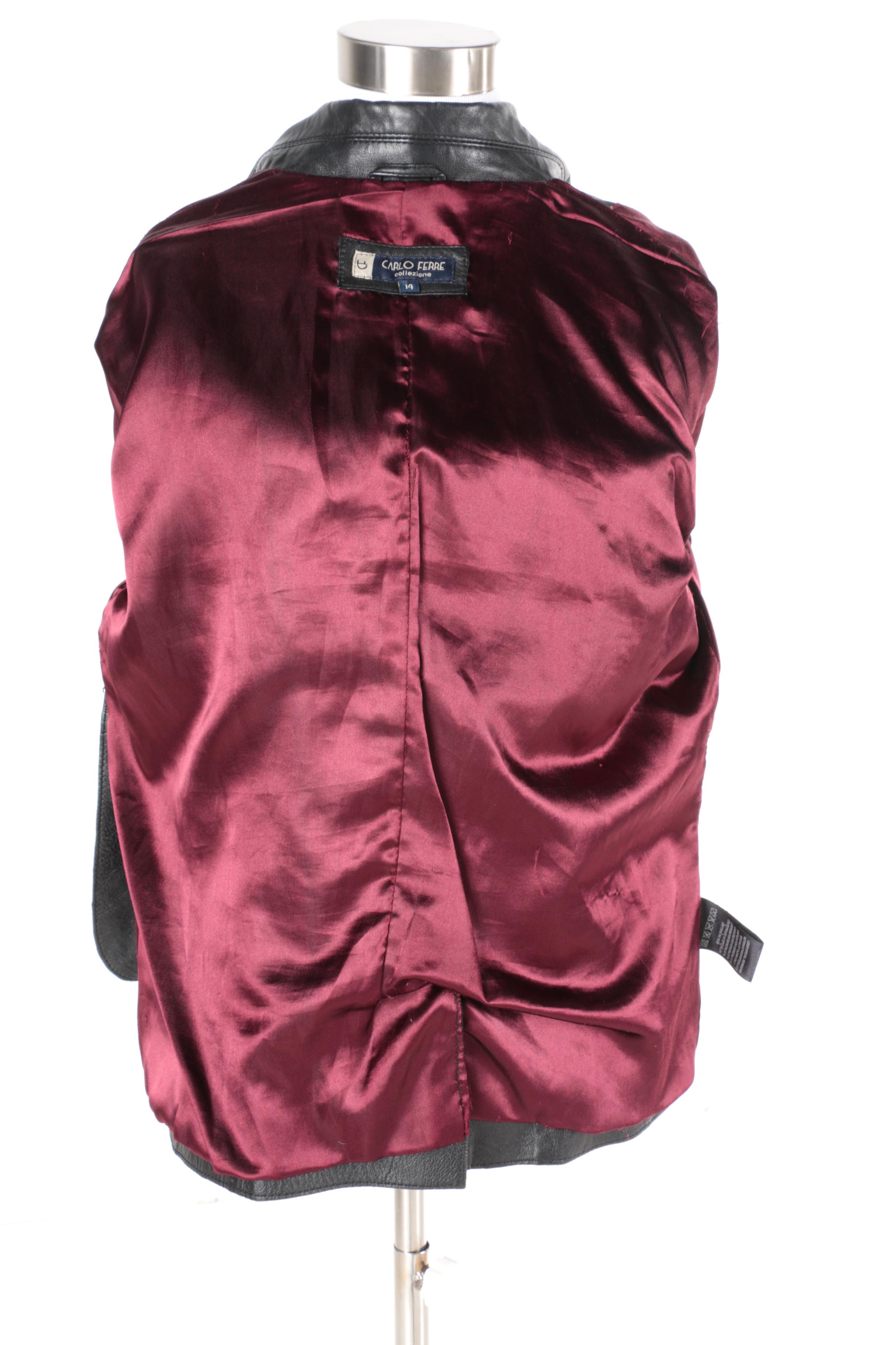 Carlo Ferre Women's Leather Jacket