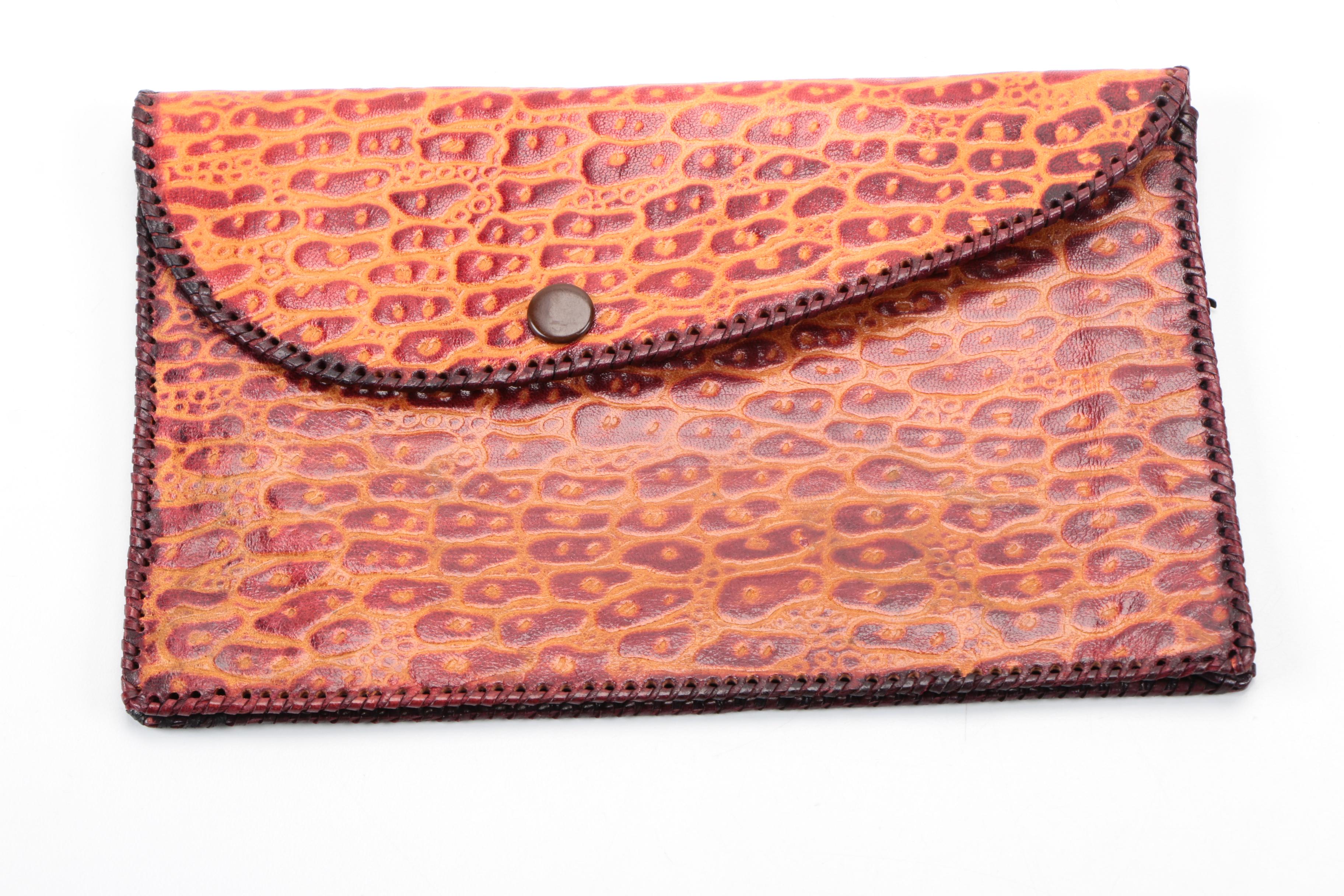 Vintage Leather Wallets Including Alligator