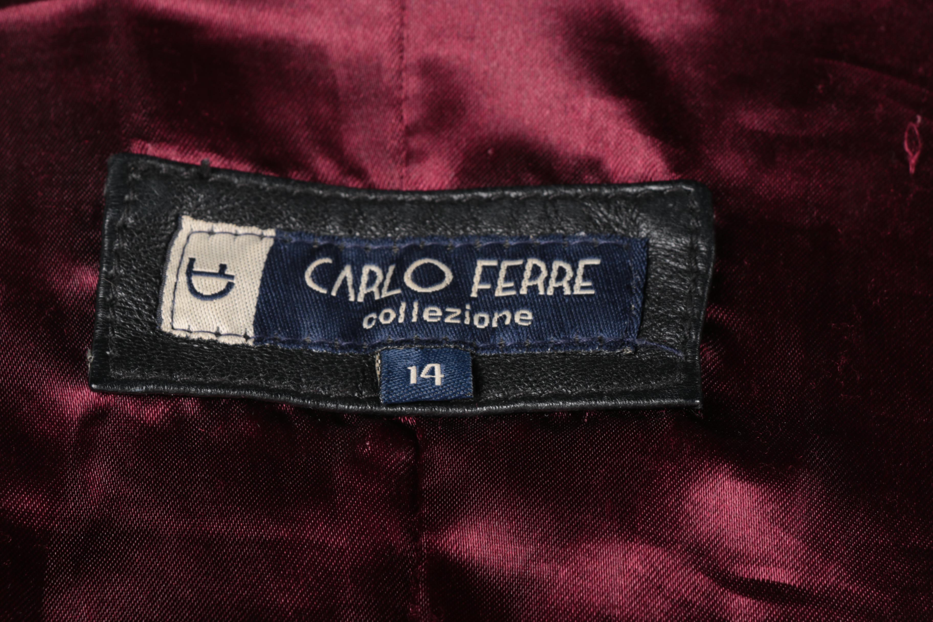 Carlo Ferre Women's Leather Jacket