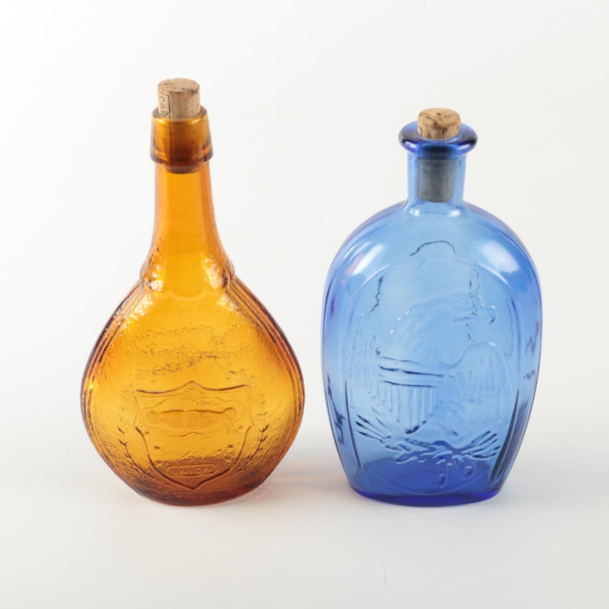 Colored Glass Bottles