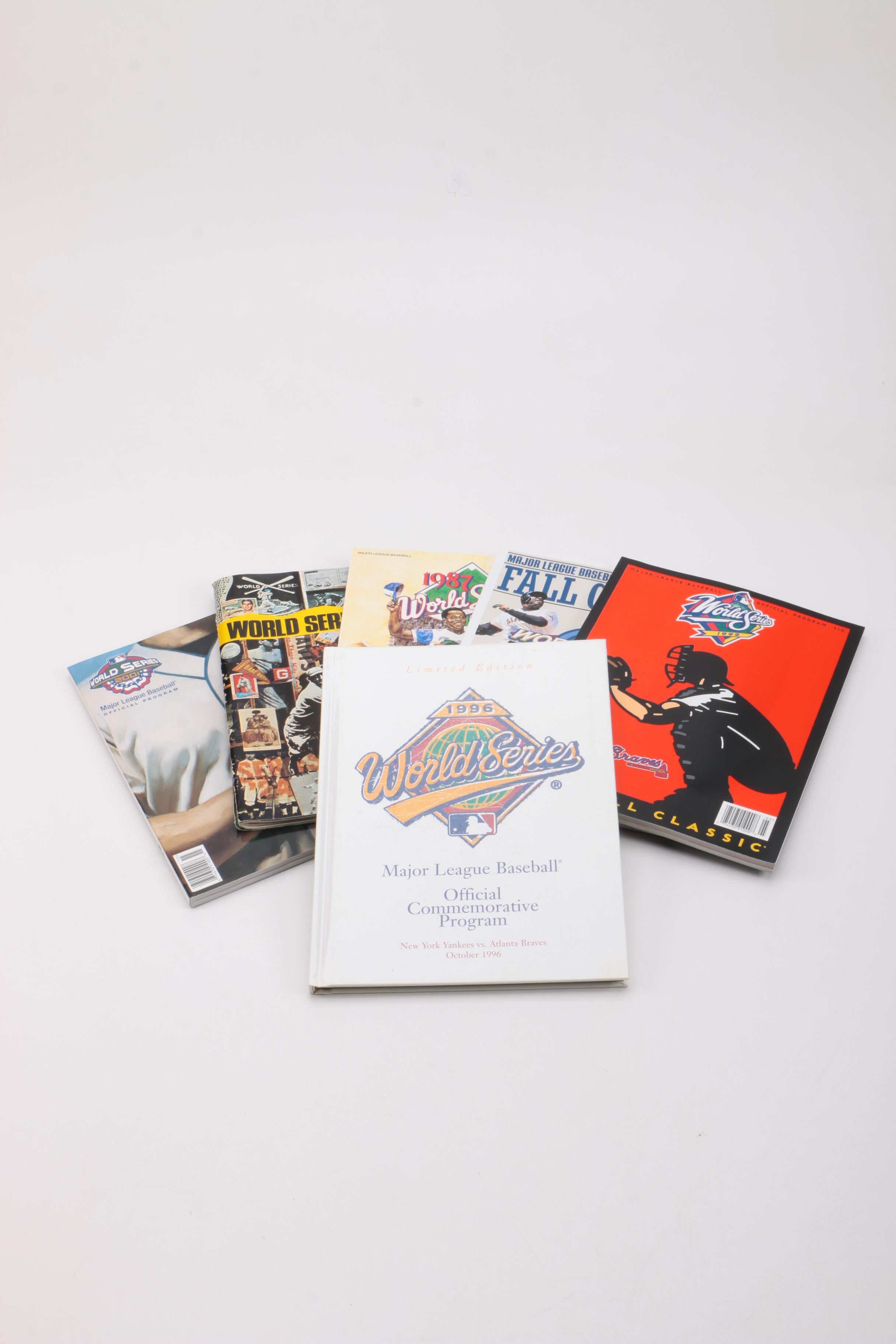 Set of Six Modern World Series Programs