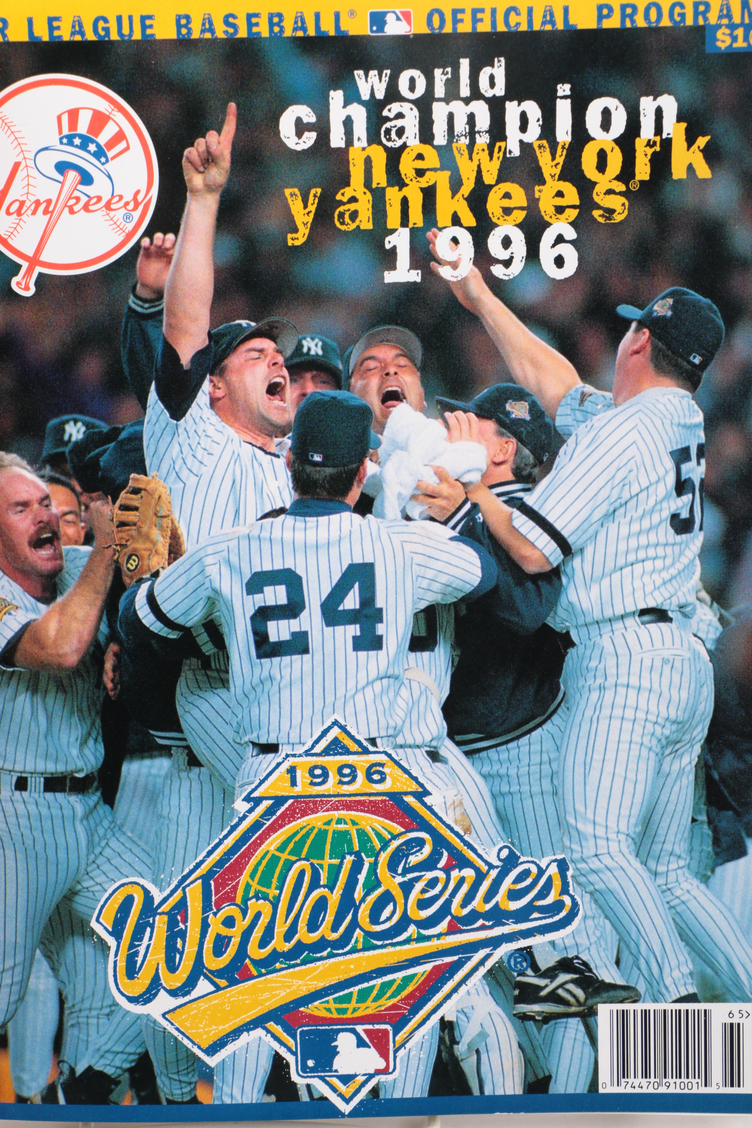Set of Six Modern World Series Programs