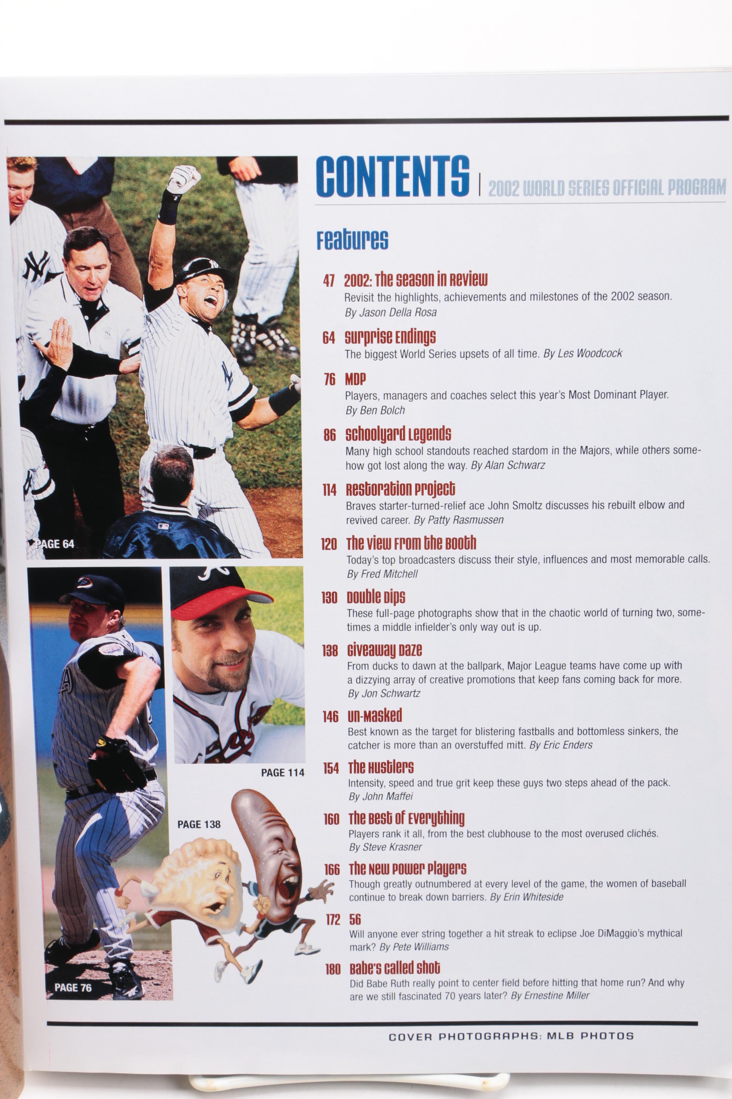 Set of Six Modern World Series Programs