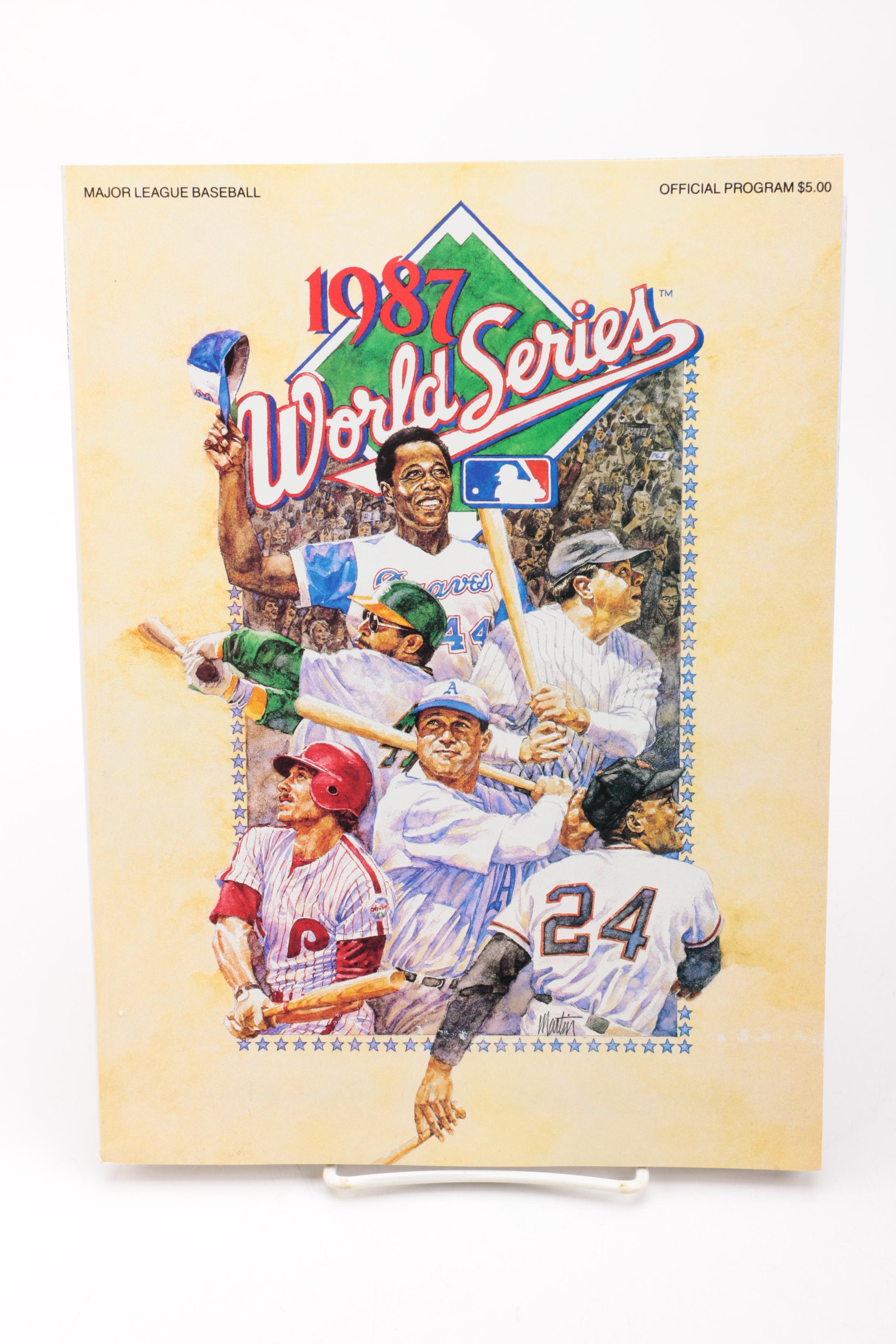 Set of Six Modern World Series Programs