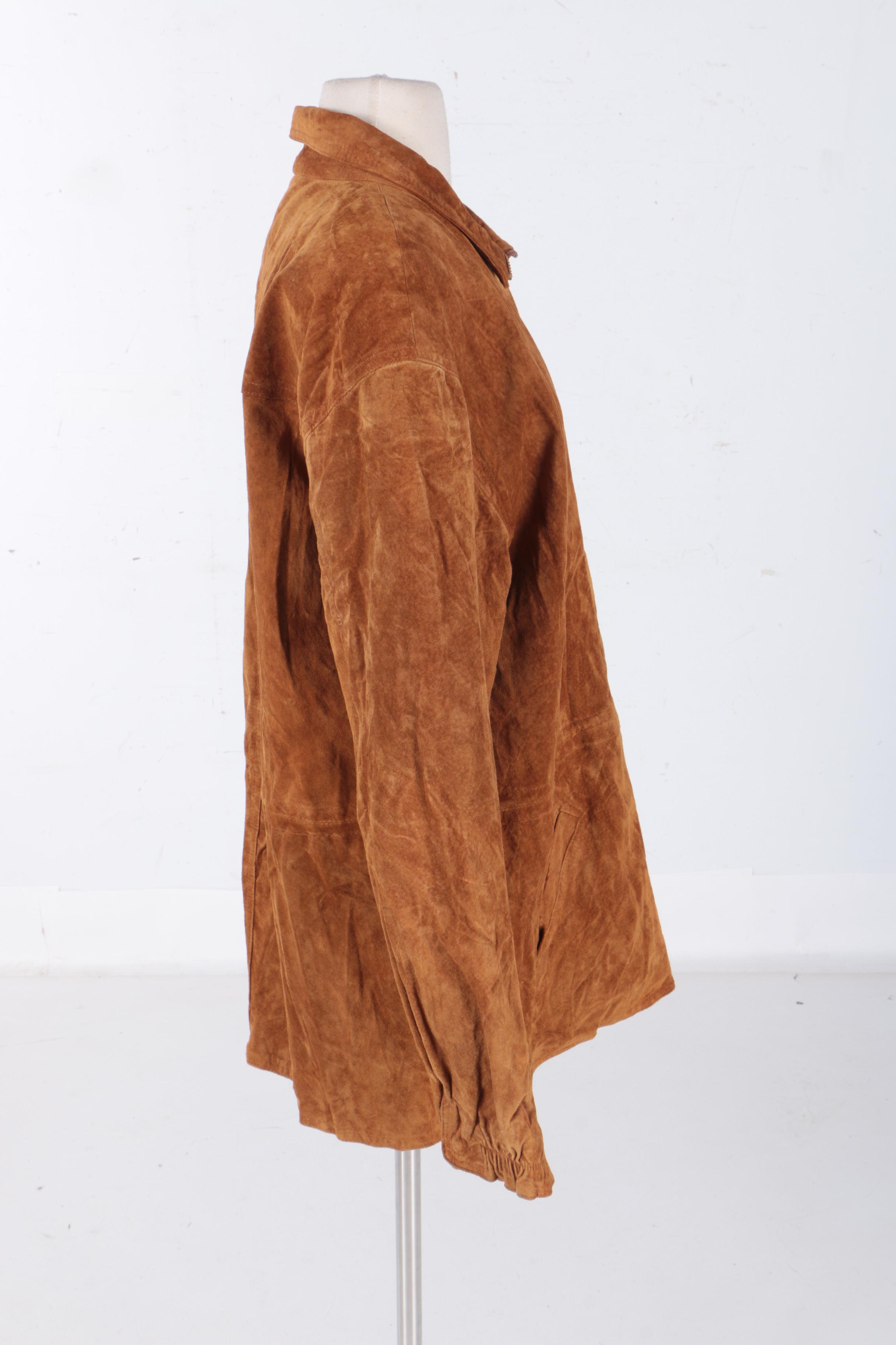 Talbots Women's Suede Leather Jacket