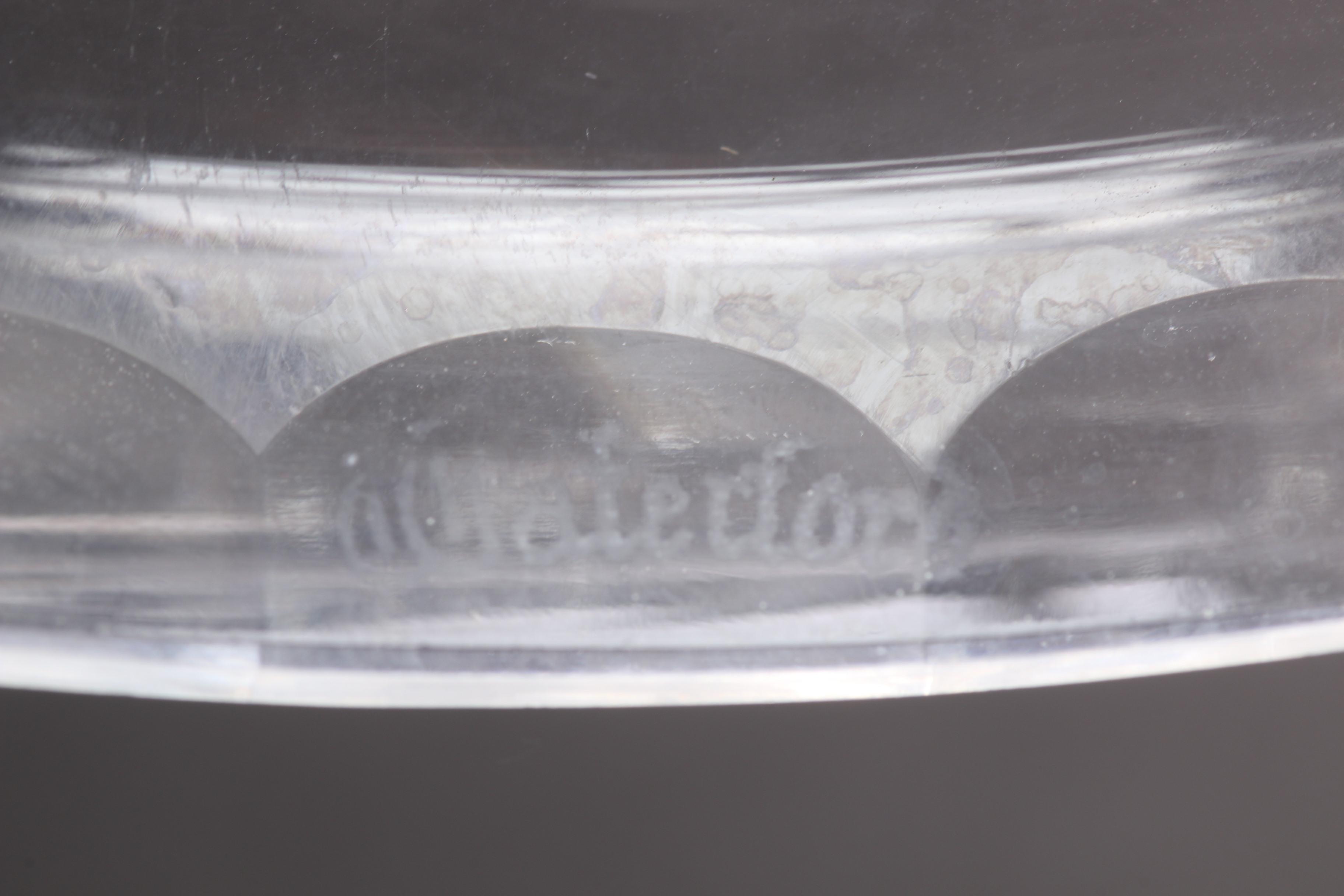 A Pair Of Waterford Crystal Candle Holders