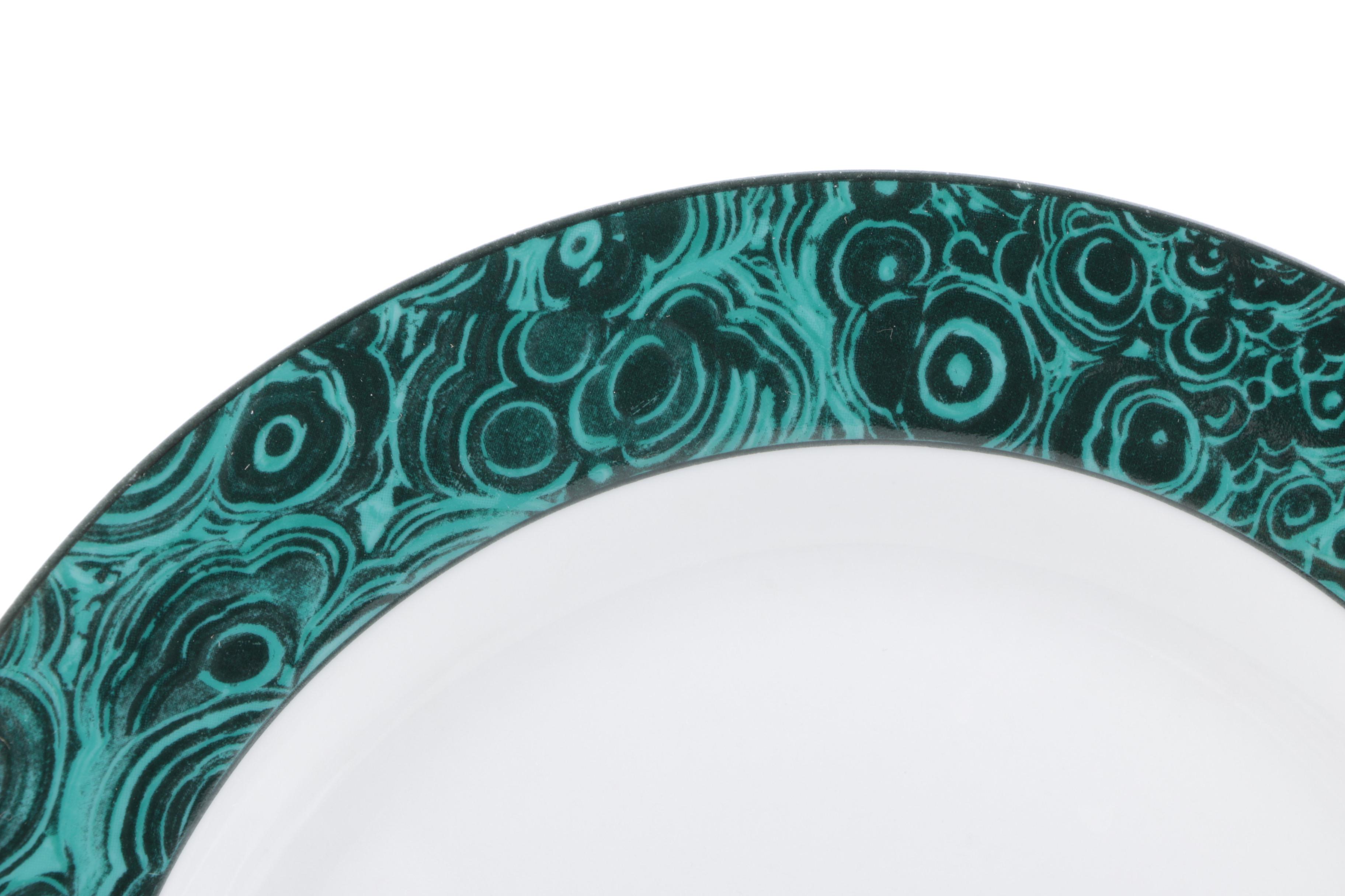 Gabbey "Malachite" Tableware