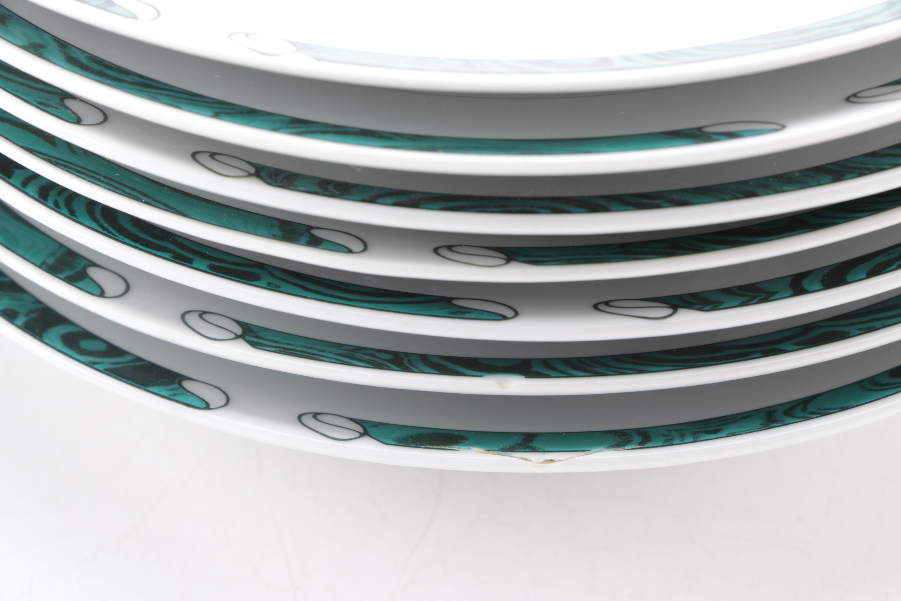 Gabbey "Malachite" Tableware