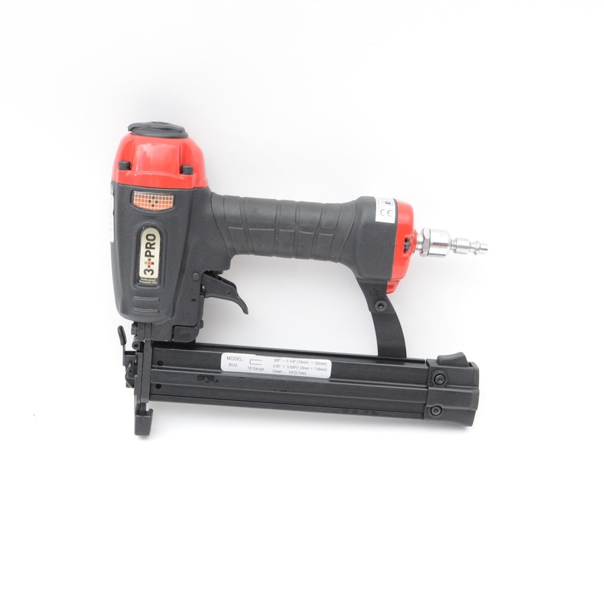 3 PRO 18 Gauge Narrow Crown Stapler