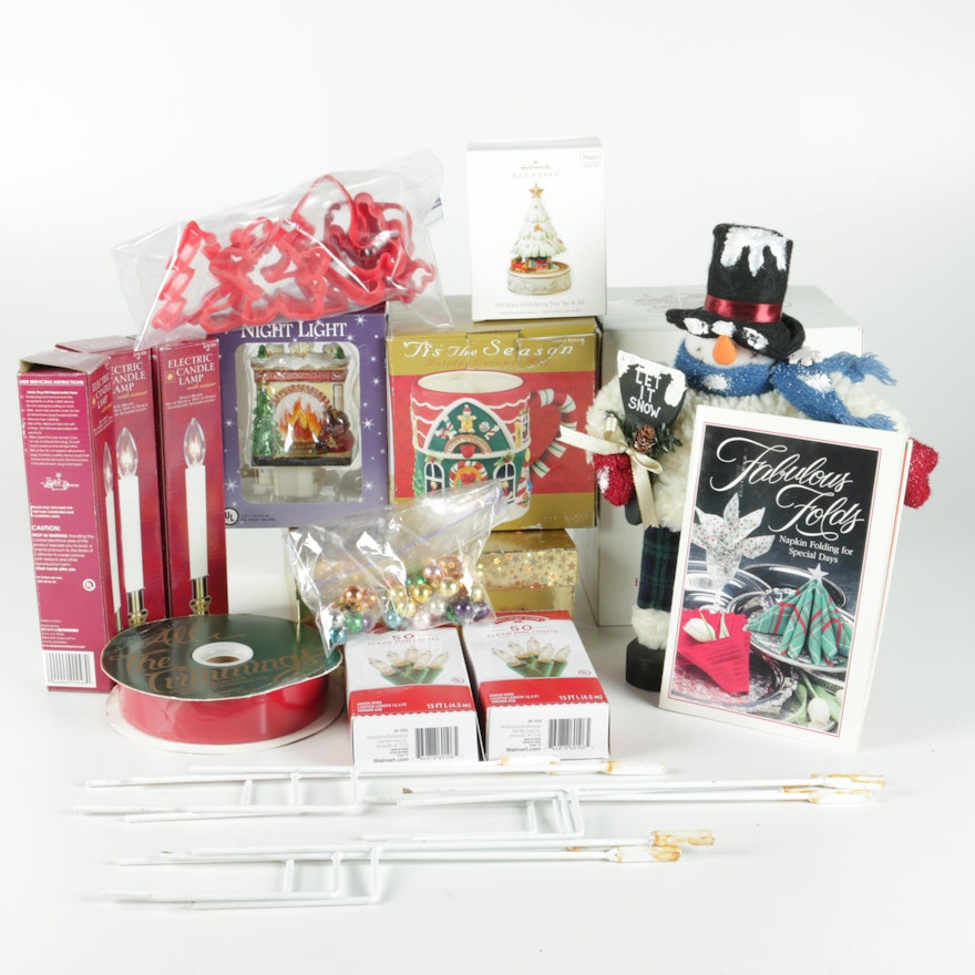 Christmas Keepsakes, Cookbooks, Candles, and More