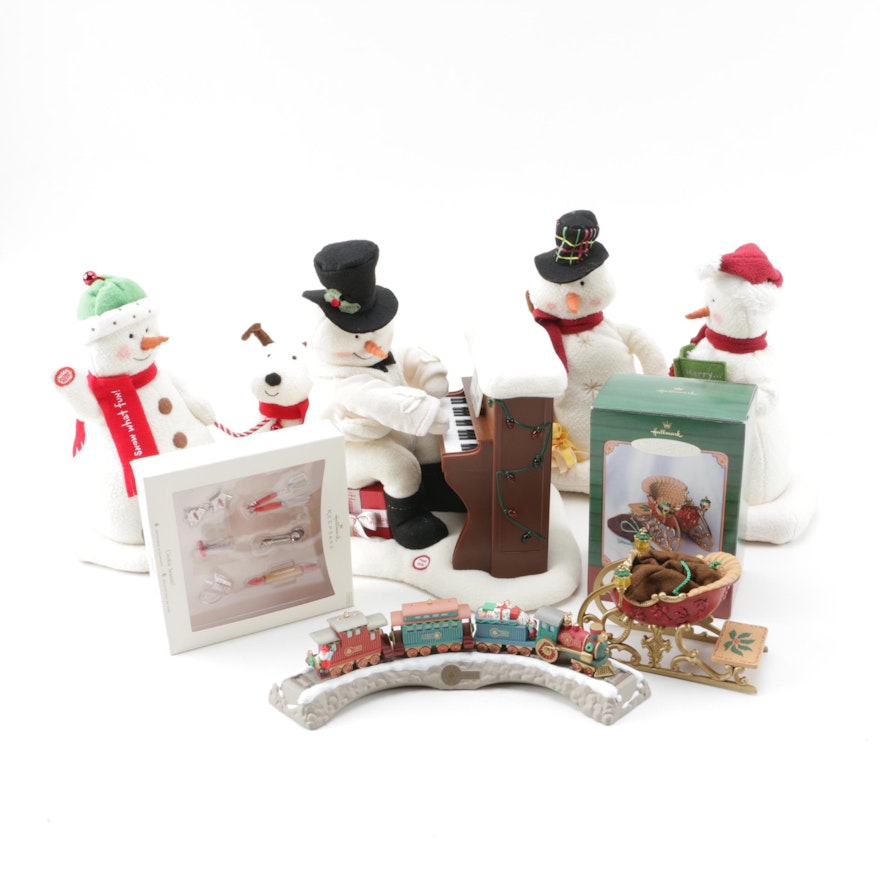 Christmas Ornaments and Decor featuring Hallmark