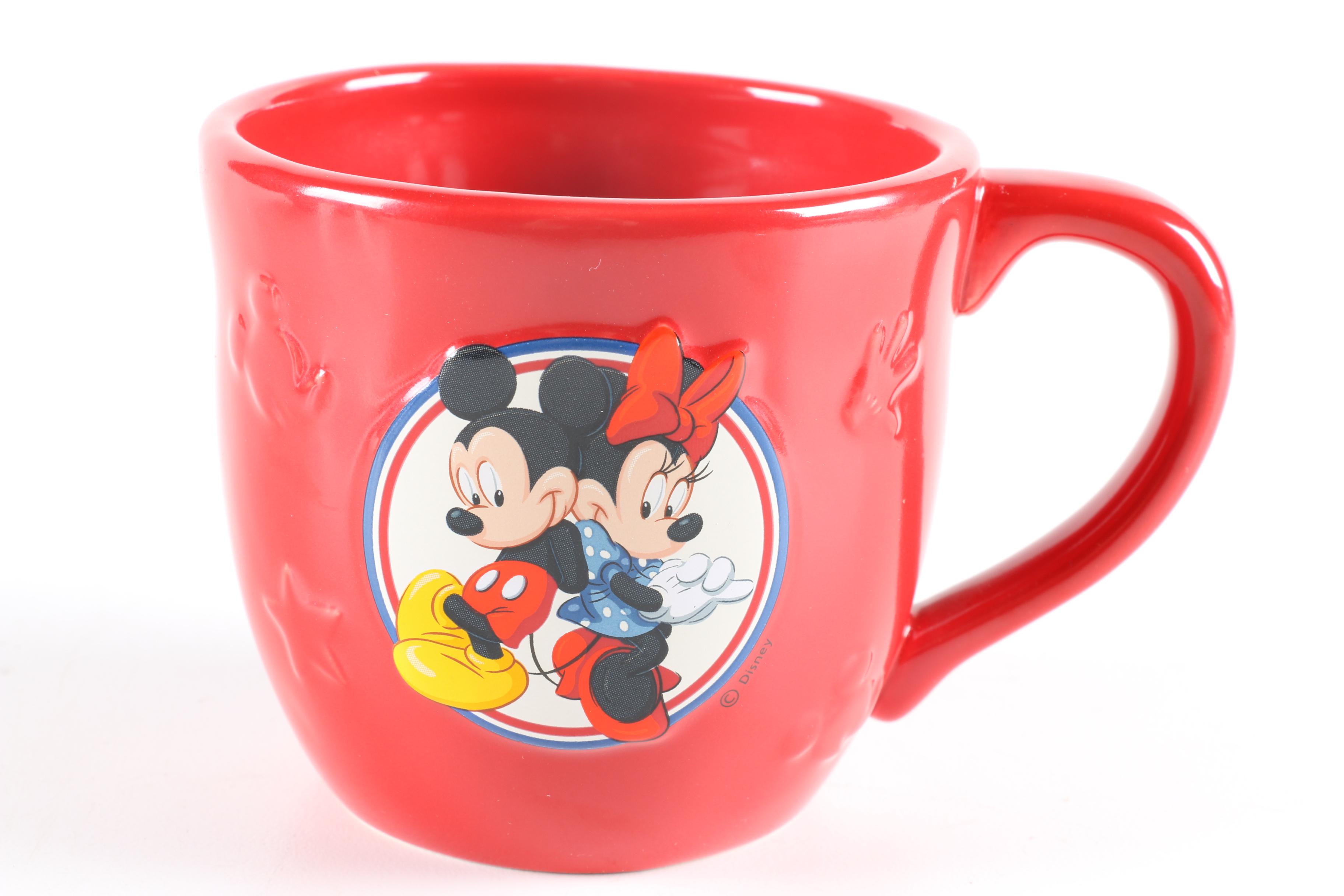 Disney Mugs and Figurines Including Commemorative Mugs