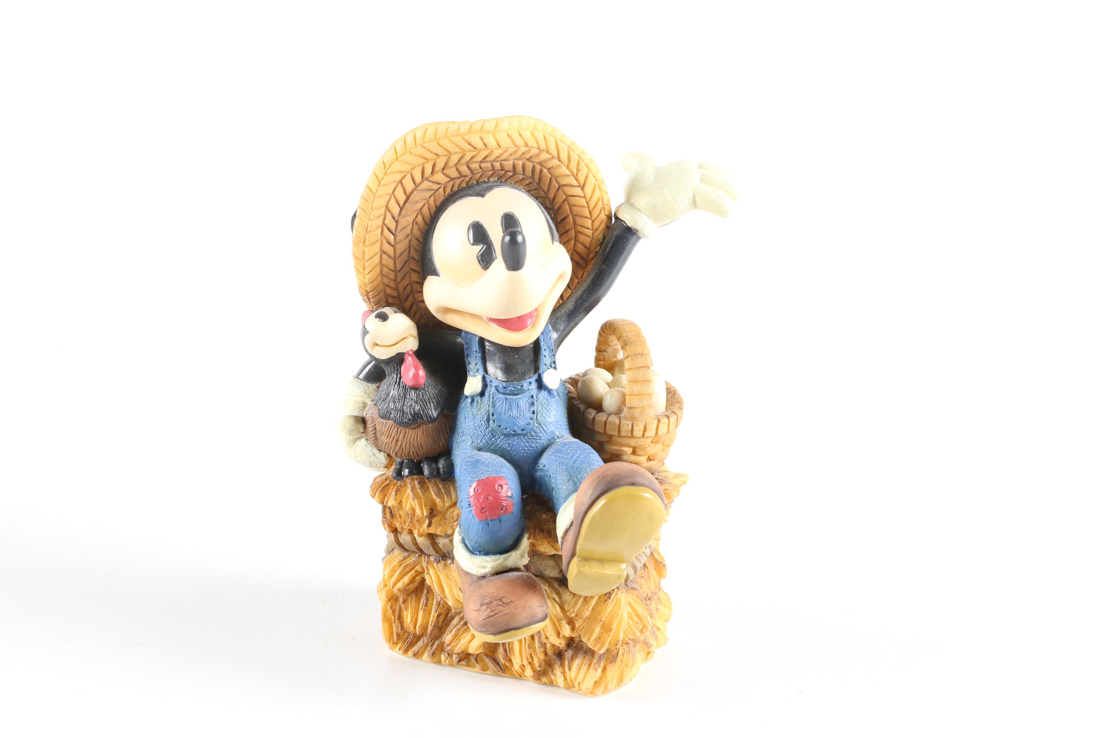 Disney Mugs and Figurines Including Commemorative Mugs