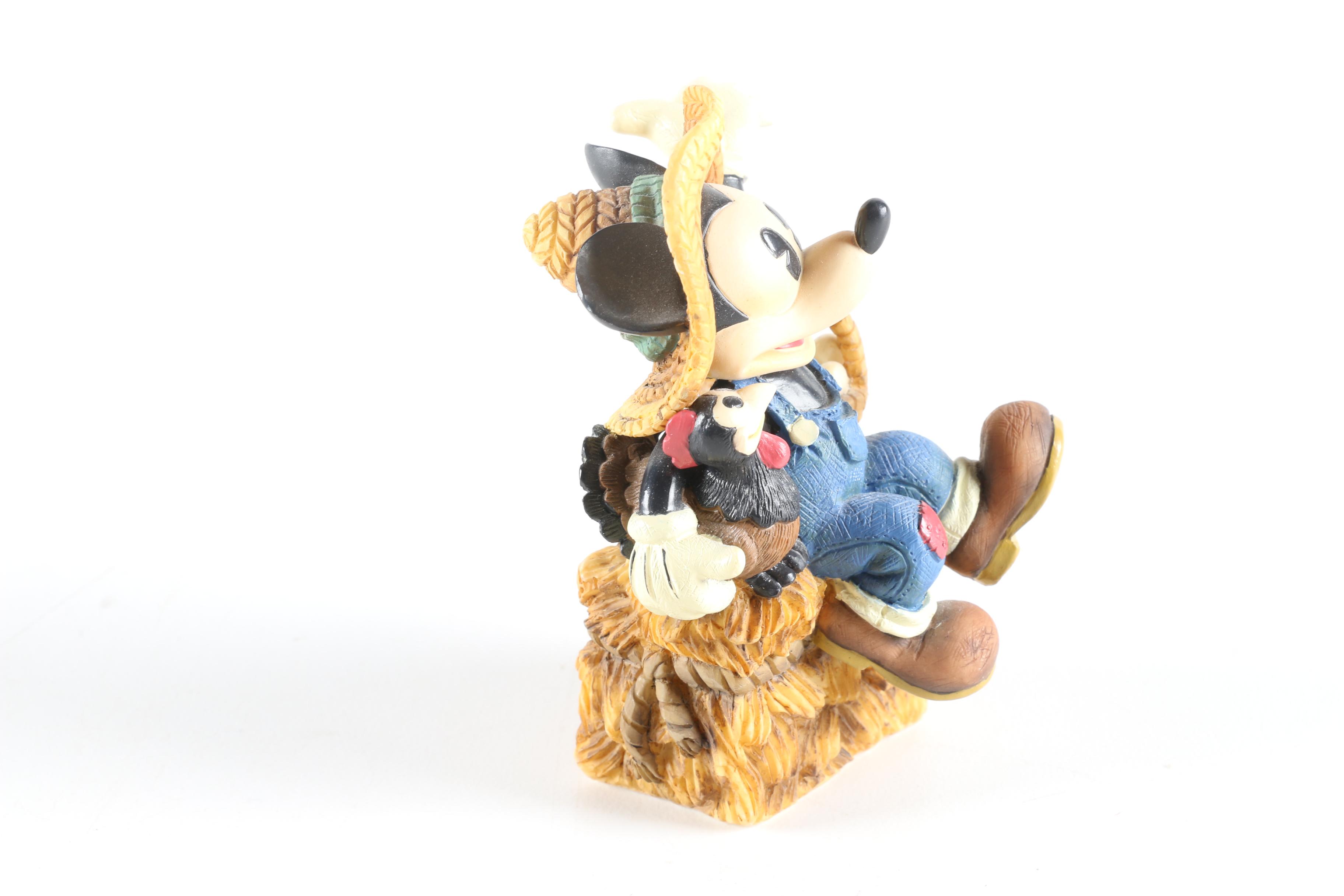 Disney Mugs and Figurines Including Commemorative Mugs