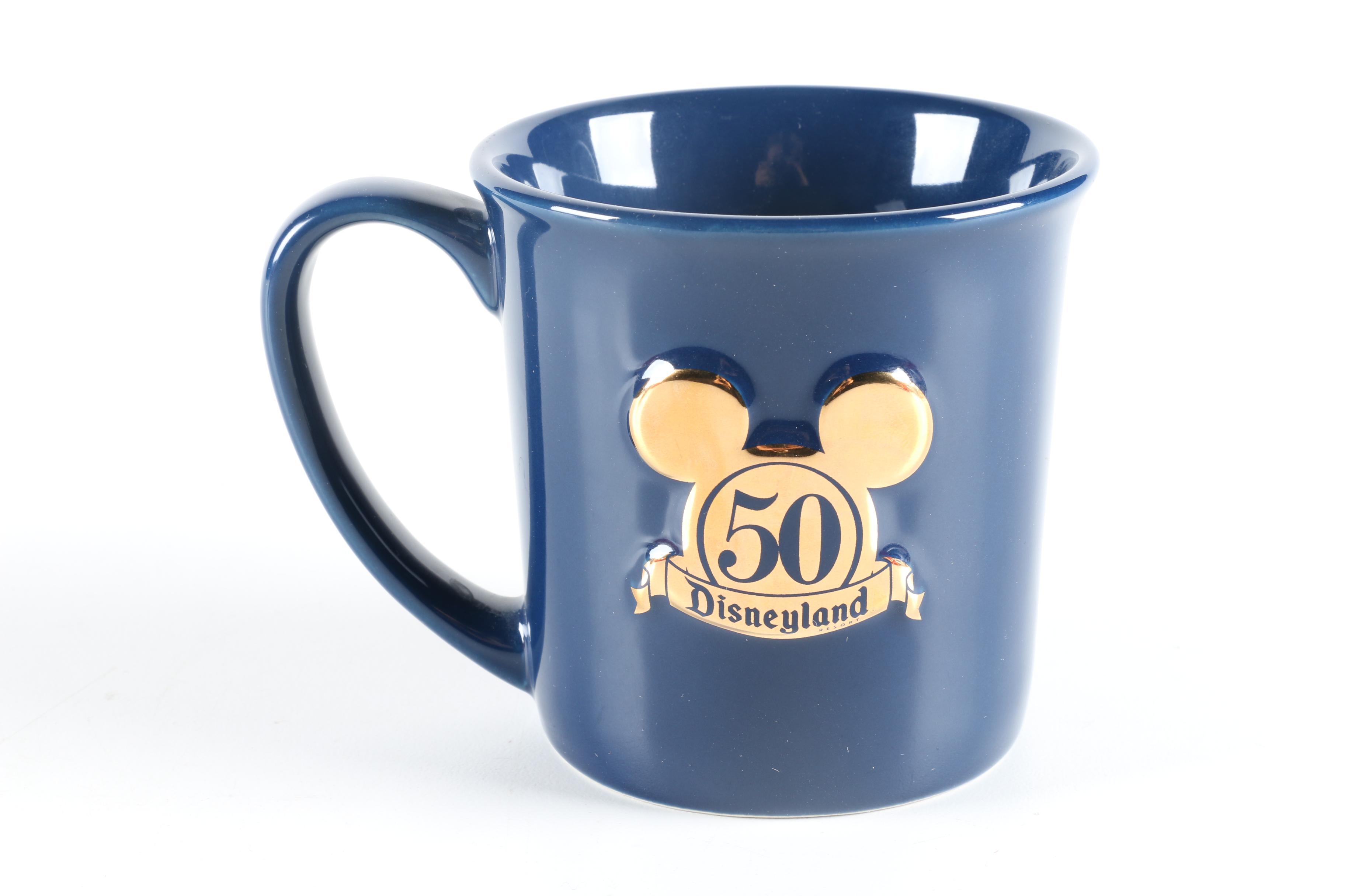 Disney Mugs and Figurines Including Commemorative Mugs