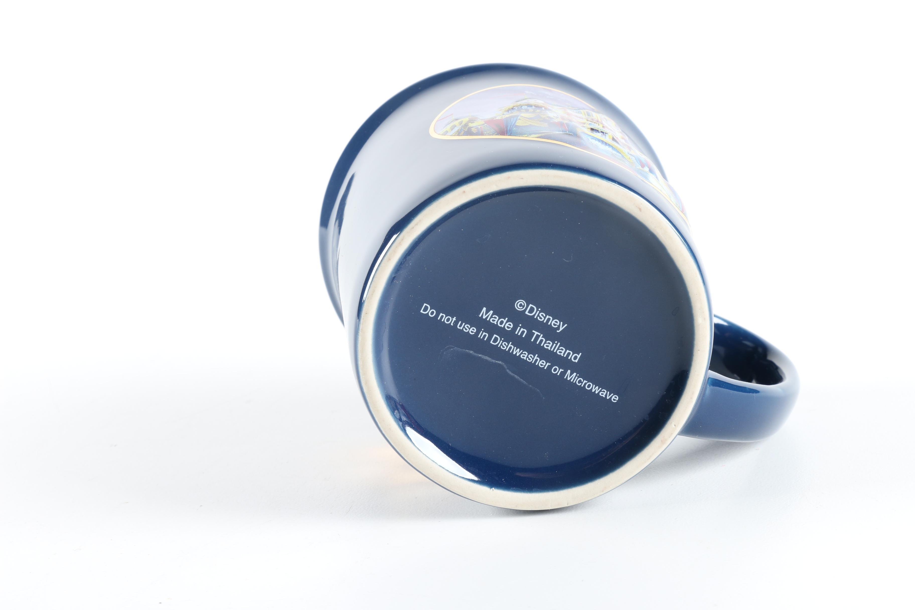 Disney Mugs and Figurines Including Commemorative Mugs