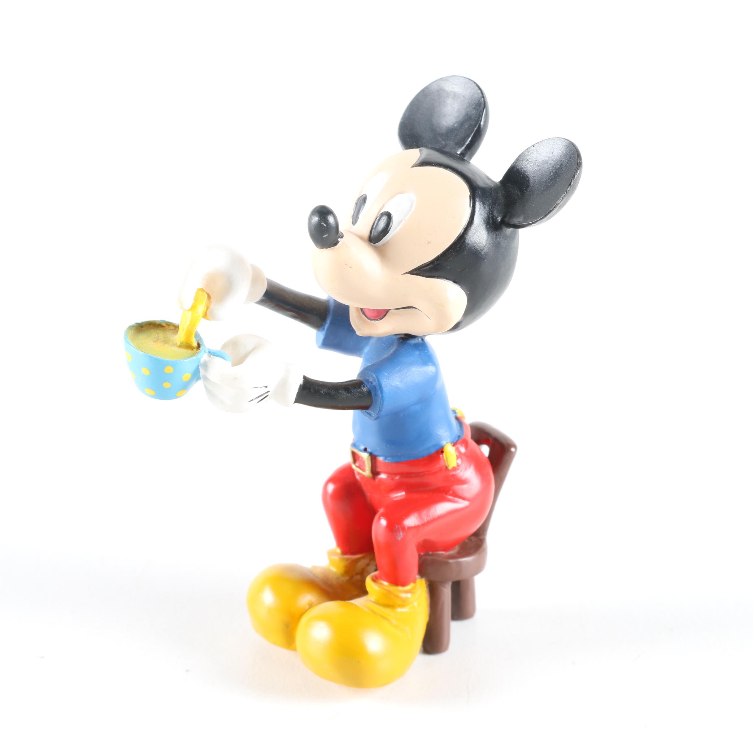 Disney Mugs and Figurines Including Commemorative Mugs
