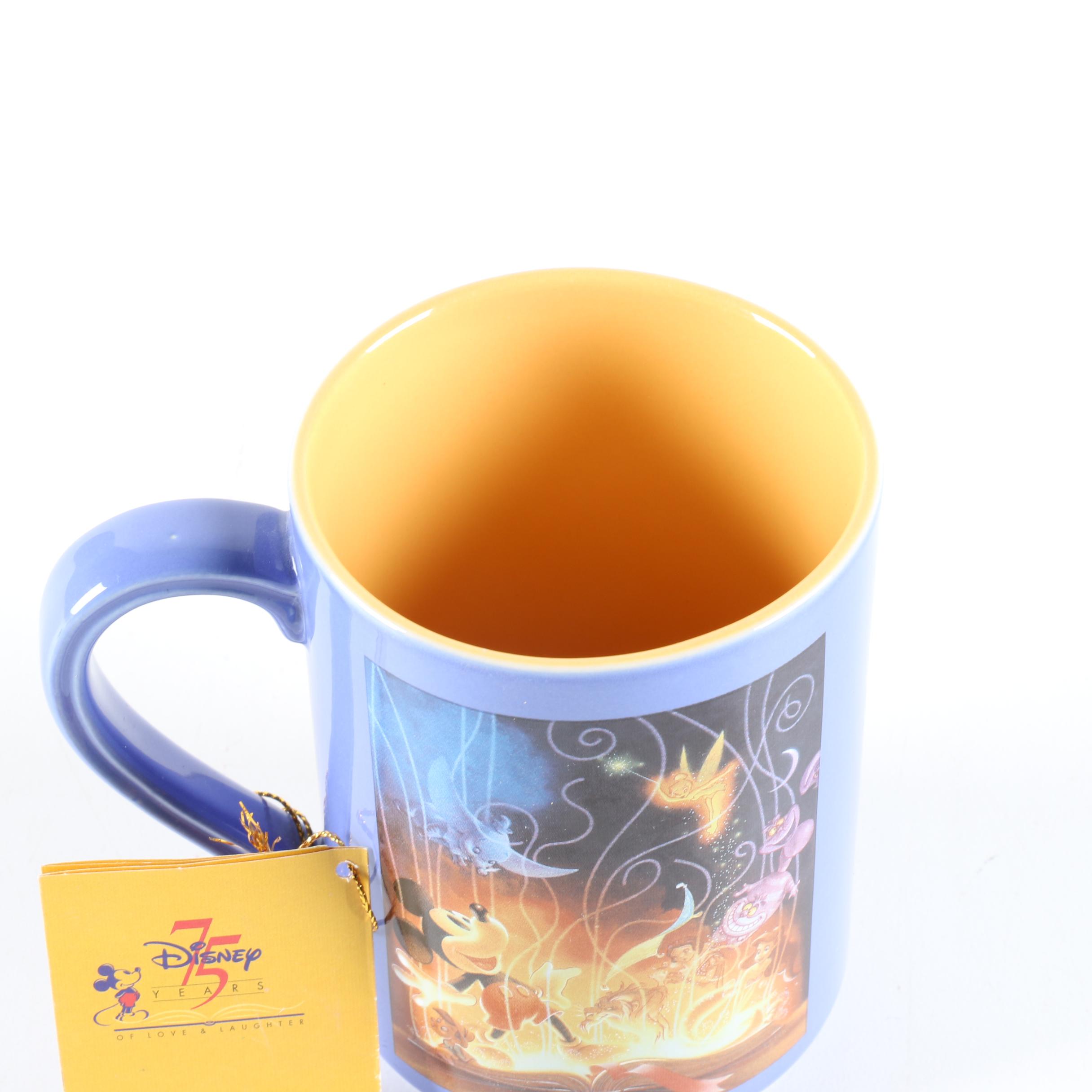 Disney Mugs and Figurines Including Commemorative Mugs