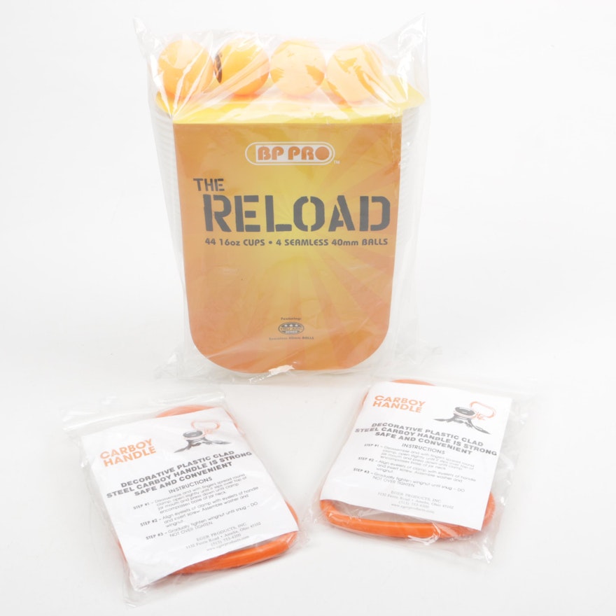 The Reload Game with a Pair of Carboy Handles