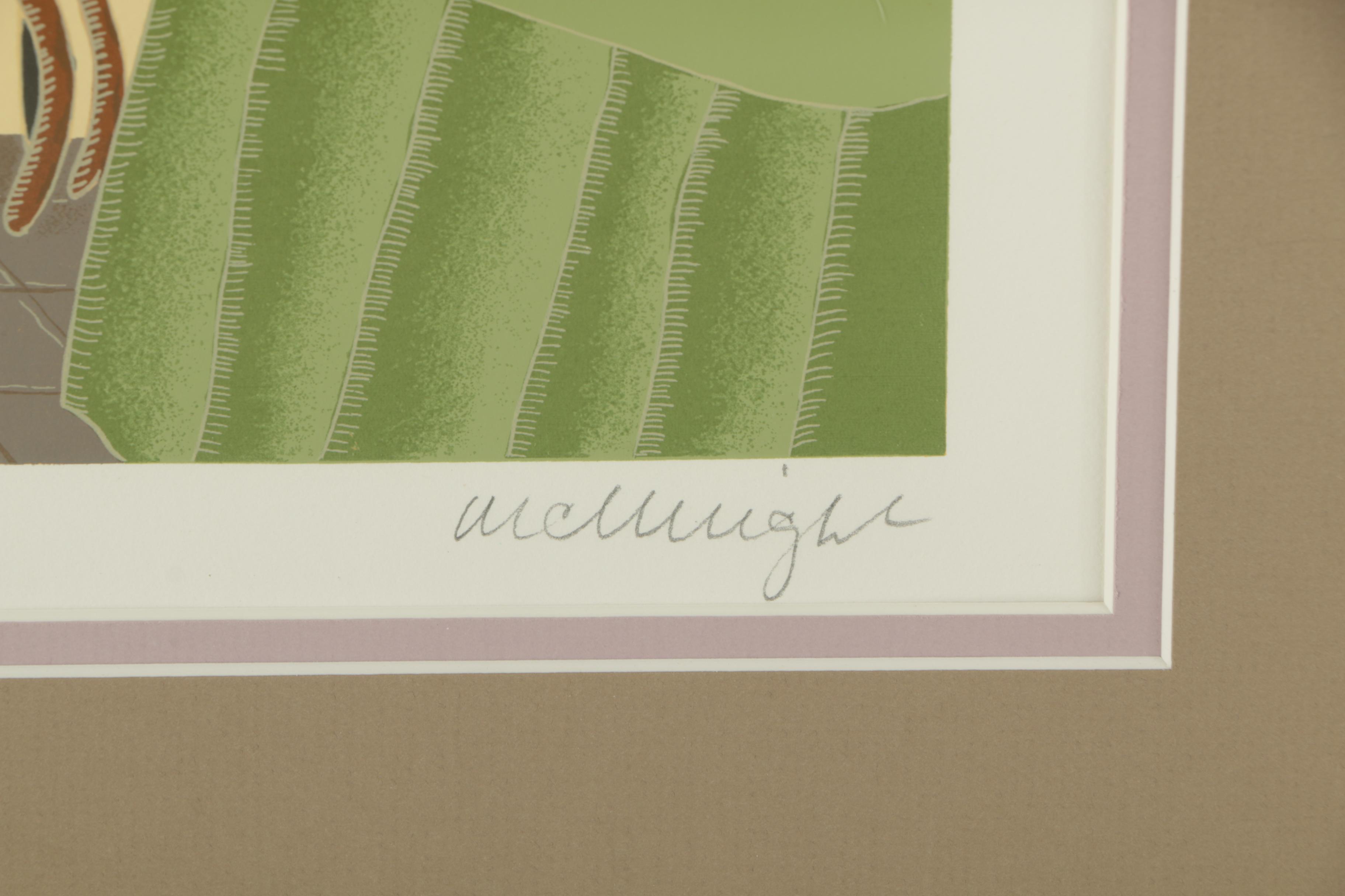 Thomas McKnight Limited Edition Serigraph "Mornings at the Gritti"