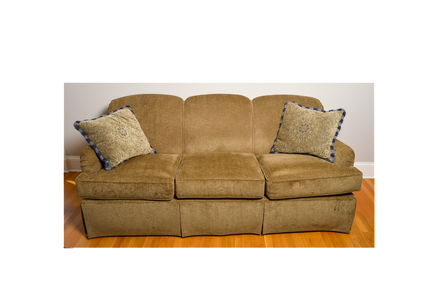 Chenille Sofa by Kravet Furniture, Inc.