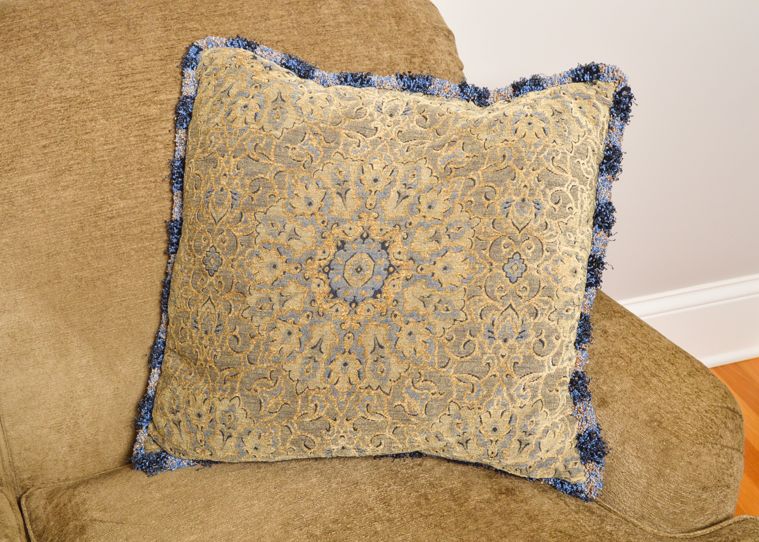 Chenille Sofa by Kravet Furniture, Inc.