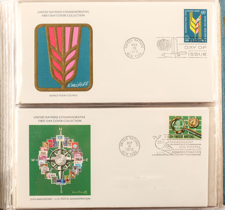 United Nations First Day Cover Collection