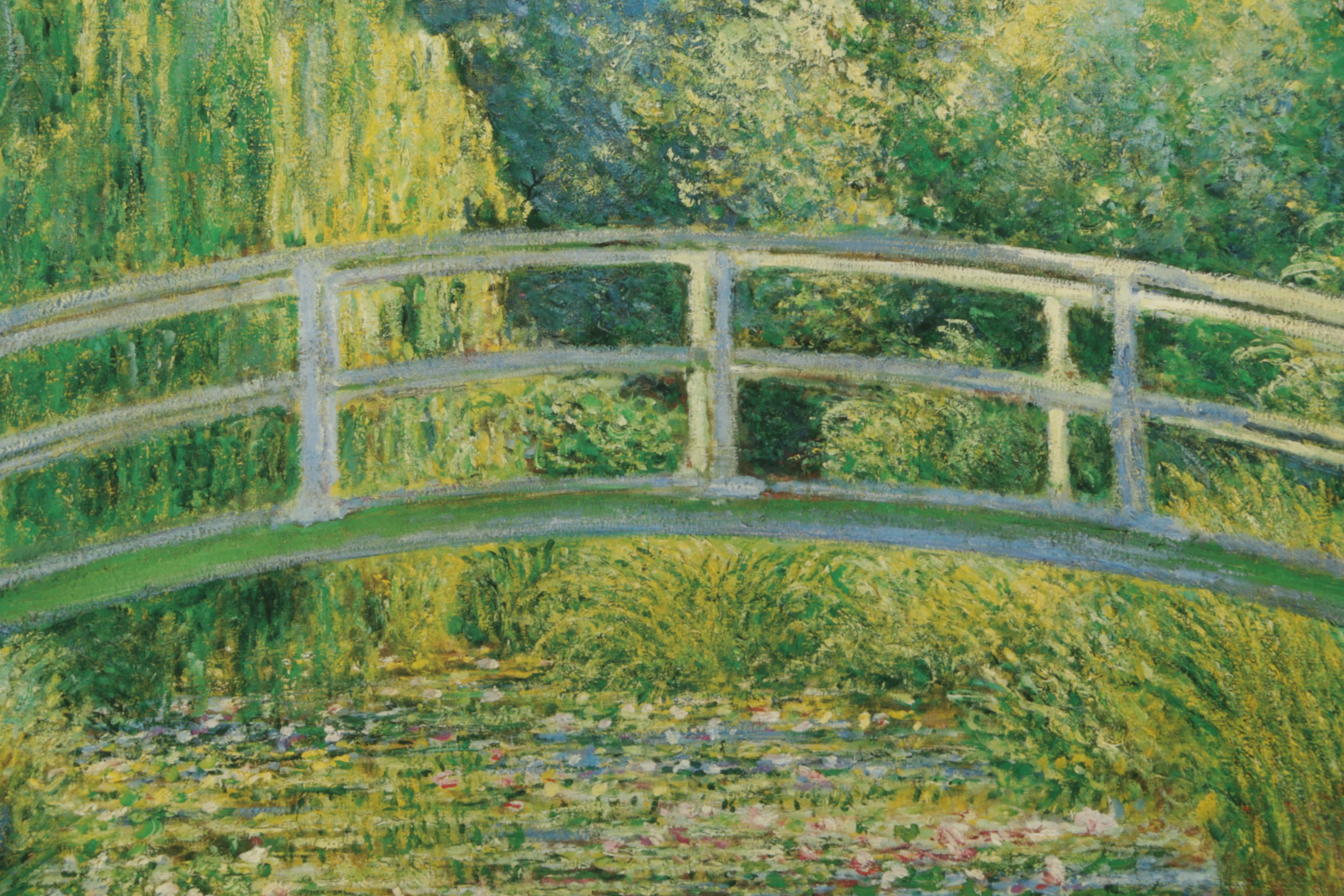 Reproduction Print After Claude Monet's "The Water-Lily Pond"