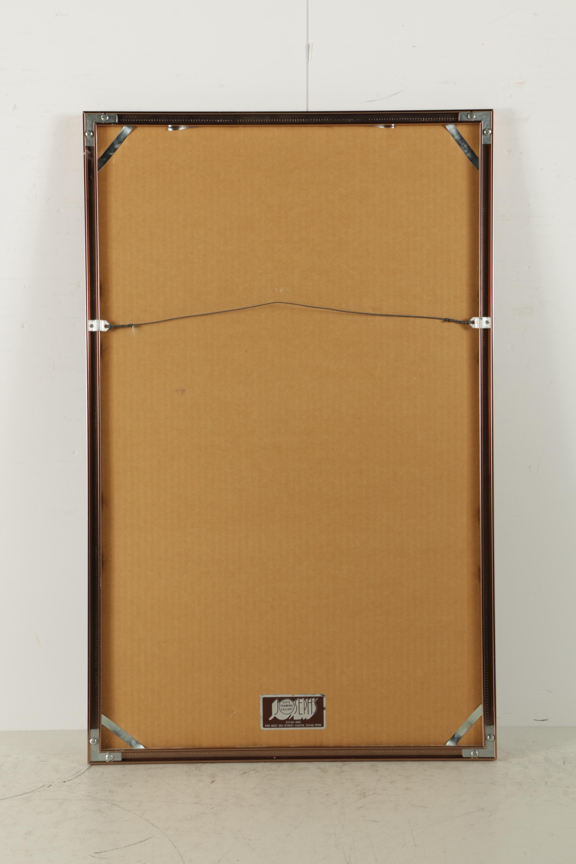 Lithographs of the Texas State Capitol Building