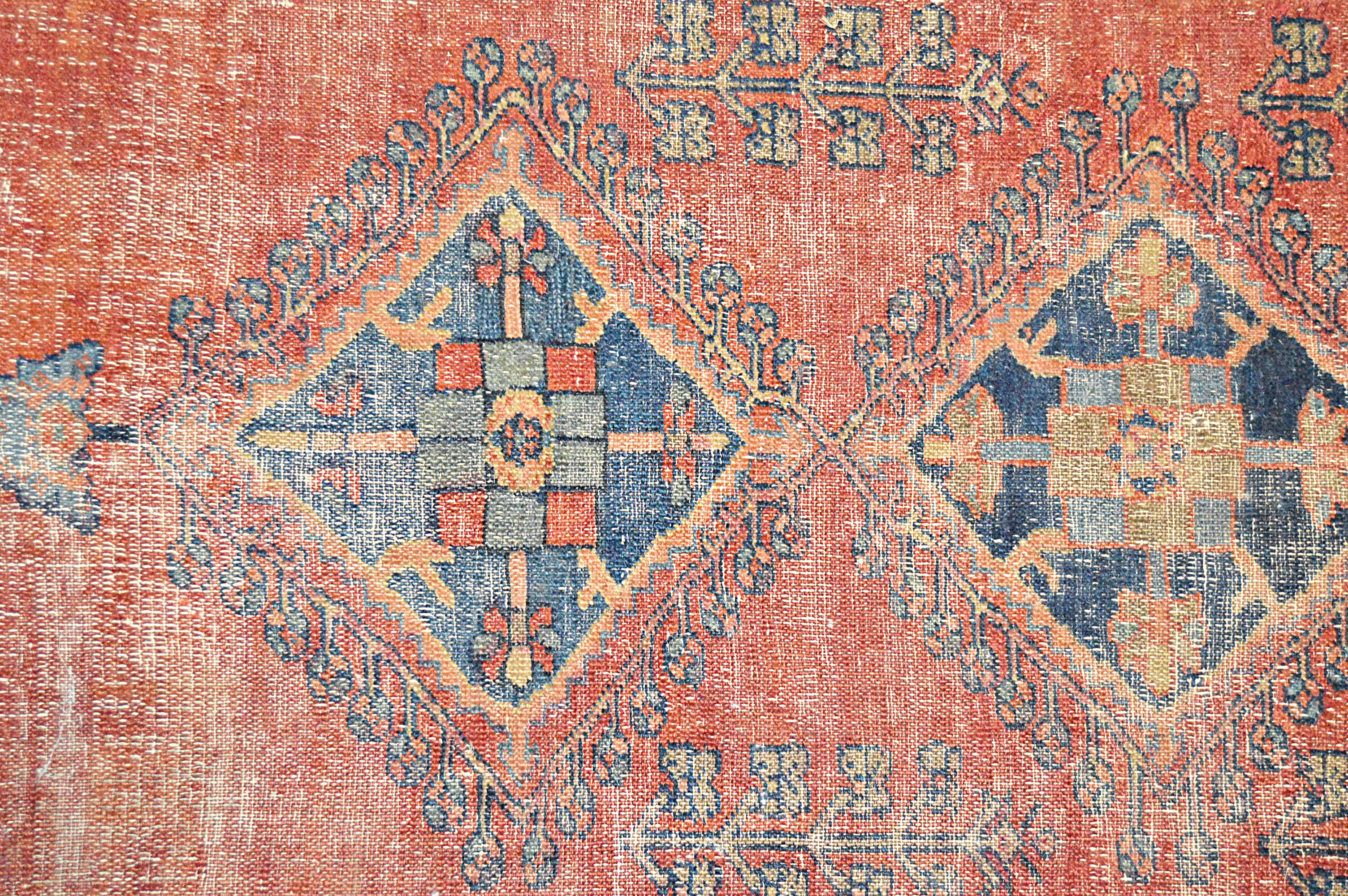 Semi-Antique Hand-Knotted Northwestern Persian Tribal Accent Rug