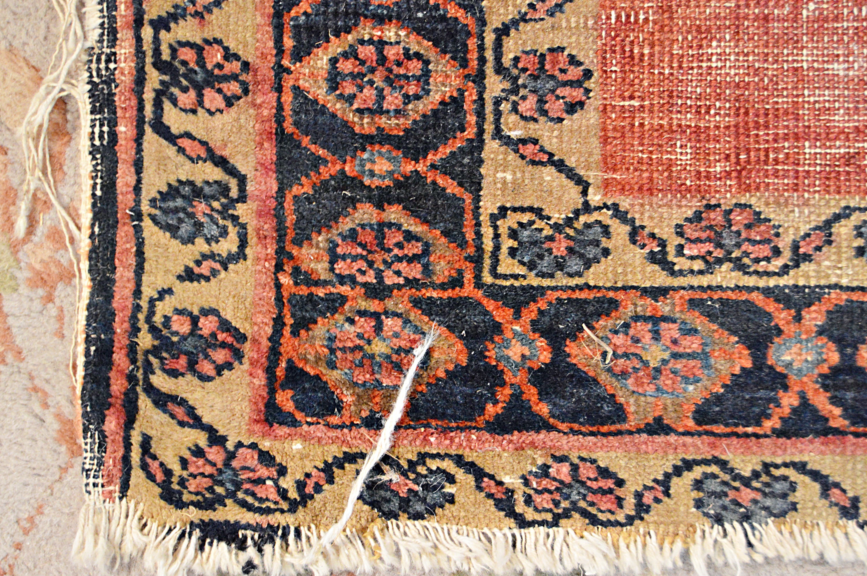 Semi-Antique Hand-Knotted Northwestern Persian Tribal Accent Rug
