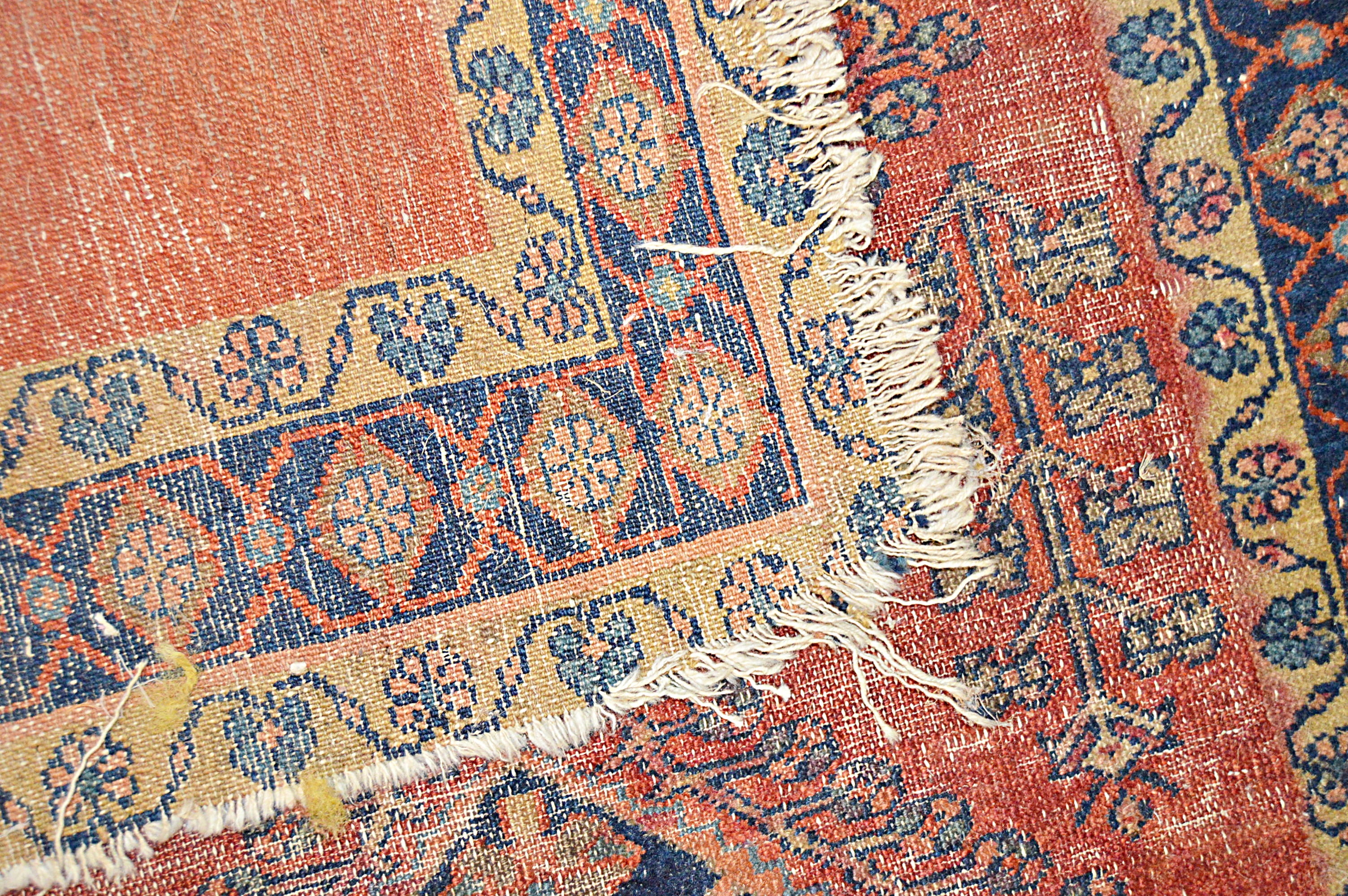 Semi-Antique Hand-Knotted Northwestern Persian Tribal Accent Rug