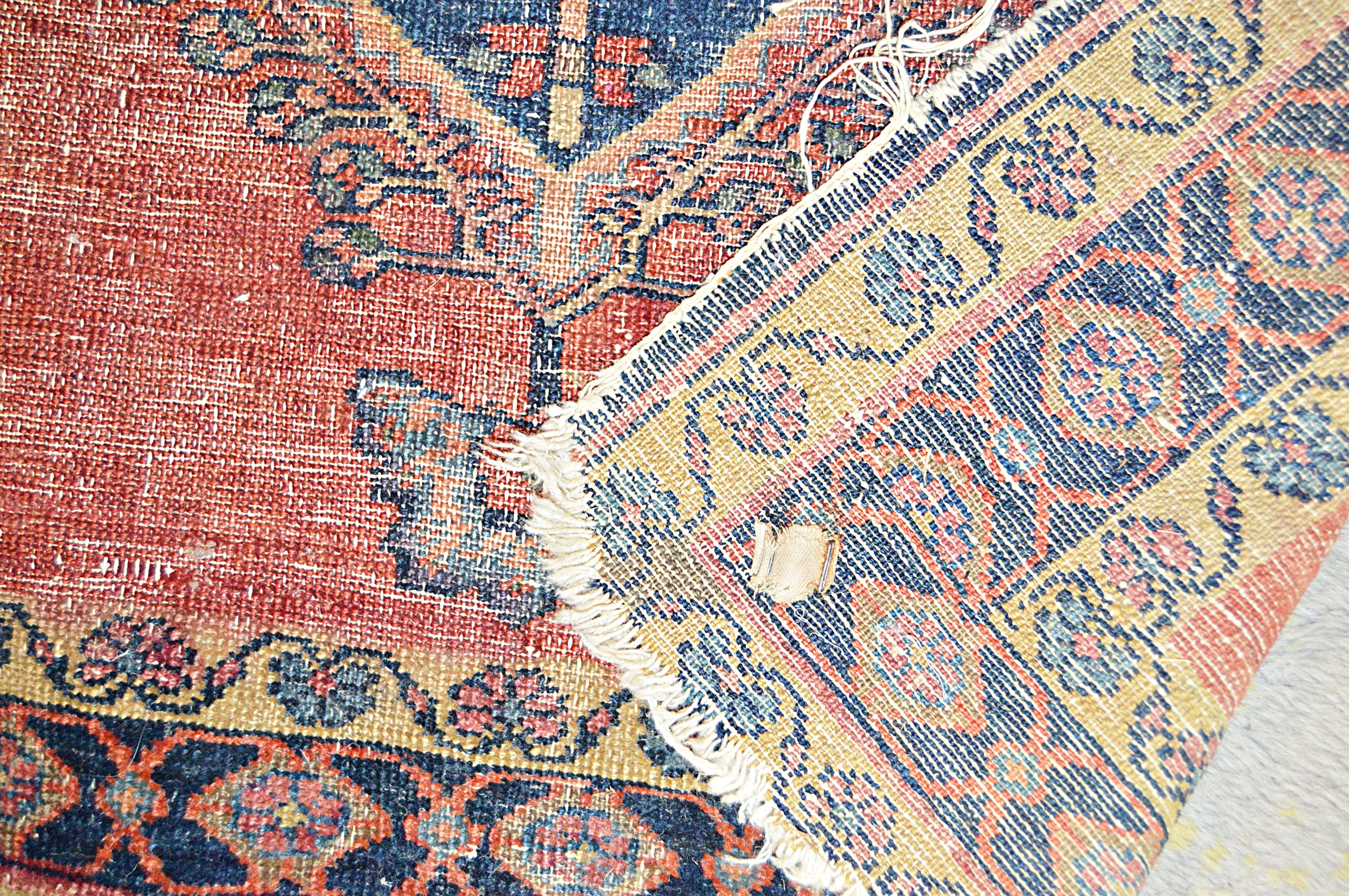 Semi-Antique Hand-Knotted Northwestern Persian Tribal Accent Rug