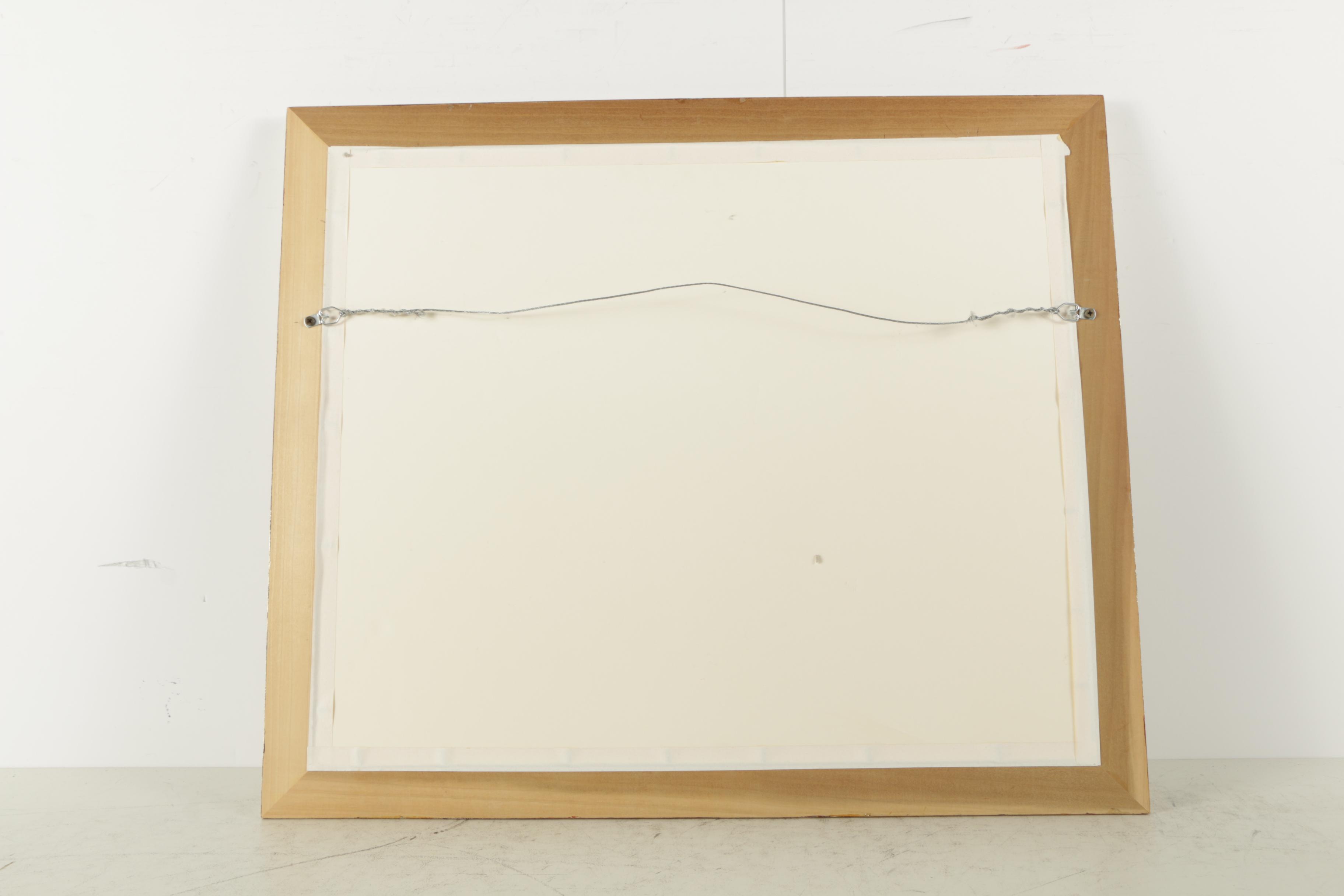 Lithograph on Paper of Birds